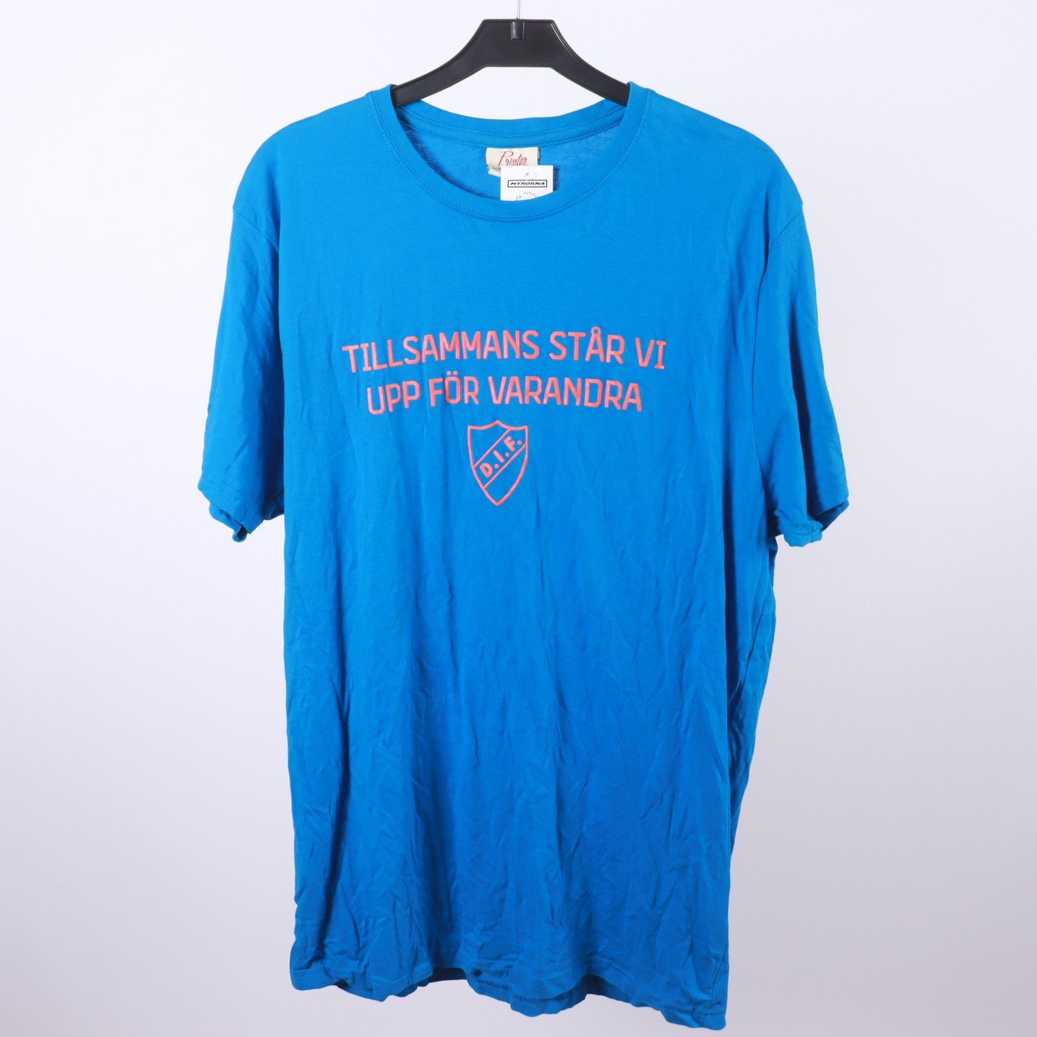 T-shirt, DIF Djurgården, blå, stl. XL