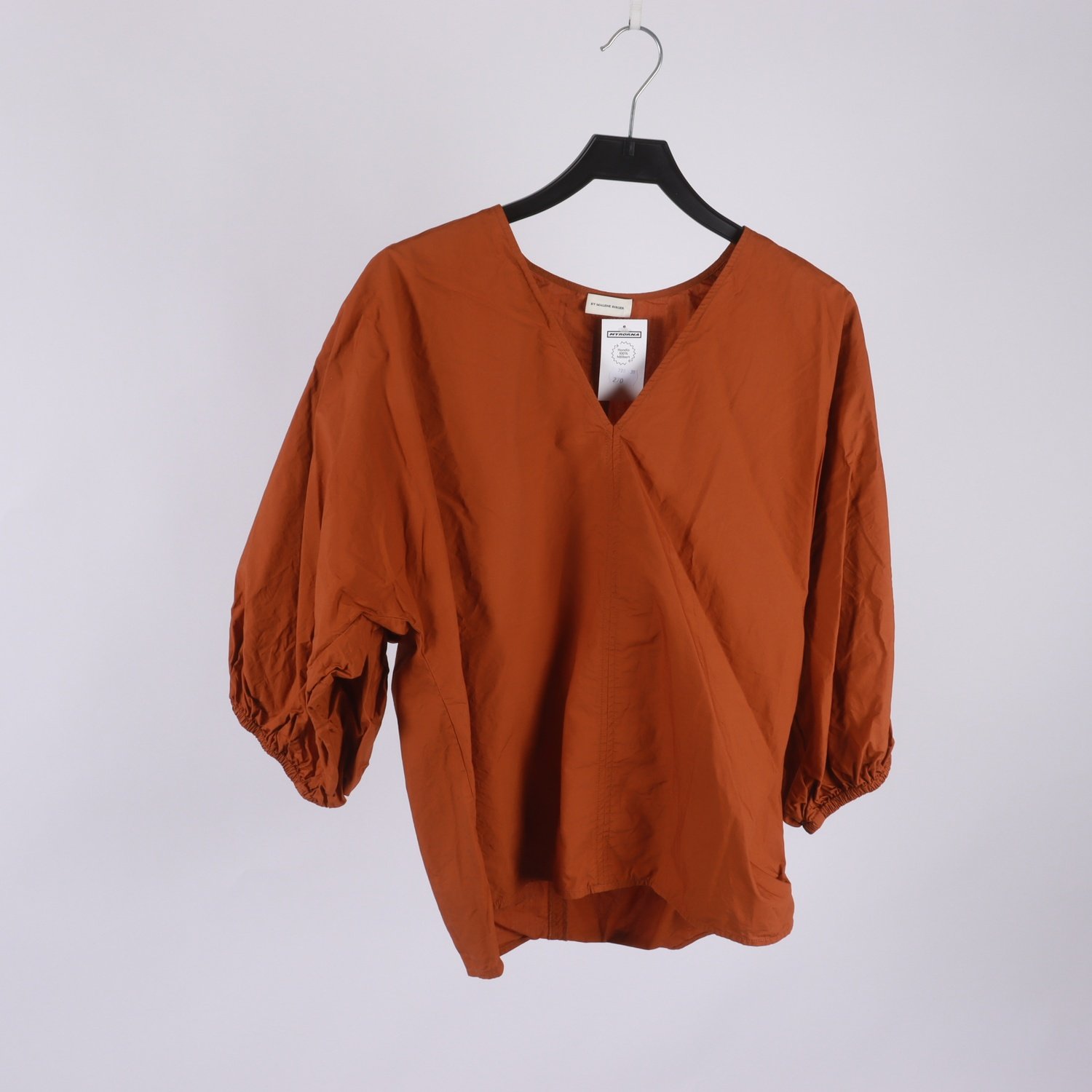 Blus, By Malene Birger, brun, stl. 38