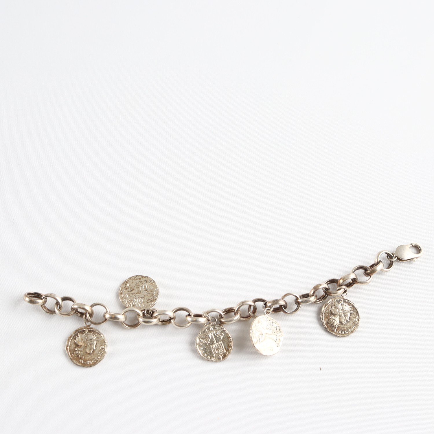 Armband, silver. Vikt: 31 g