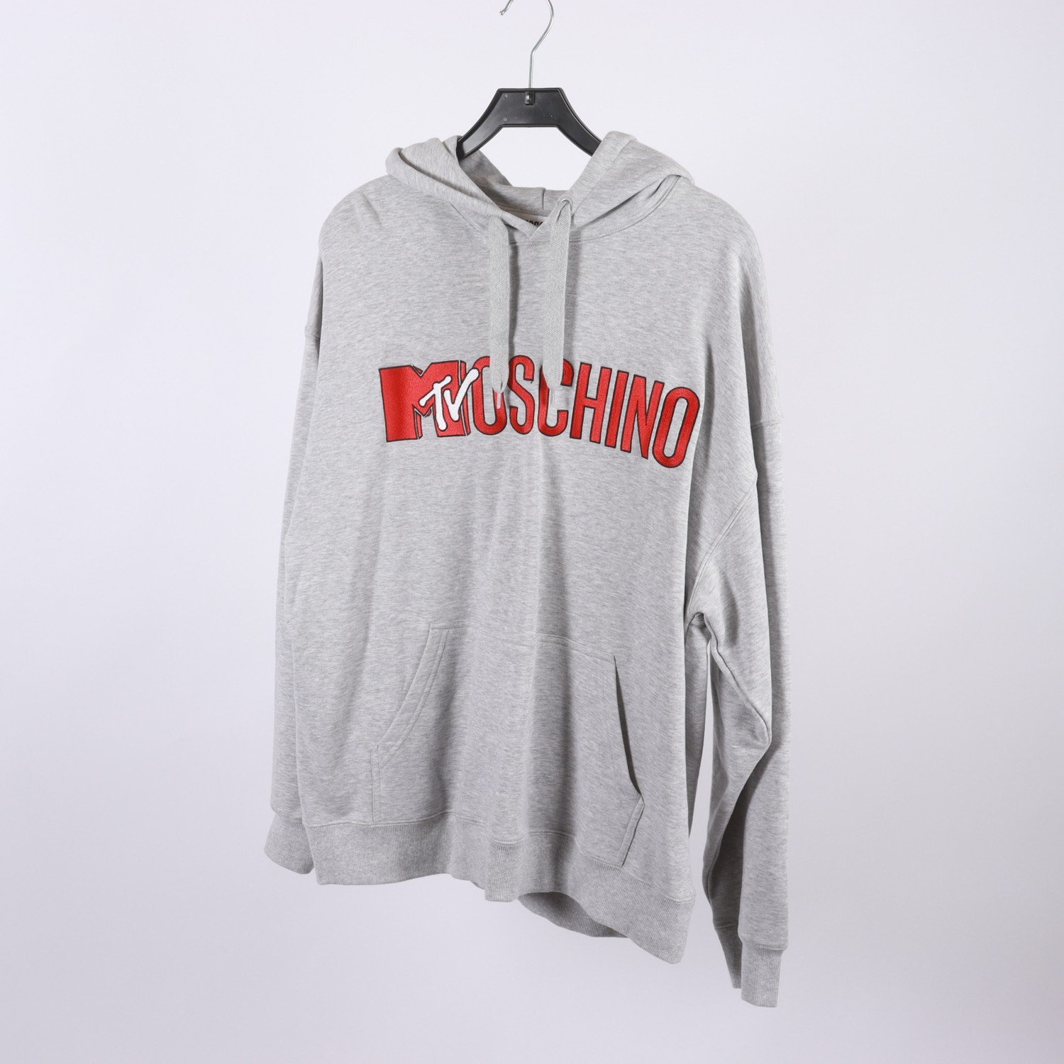 Hoodie, Moschino x H&M, grå, stl. L