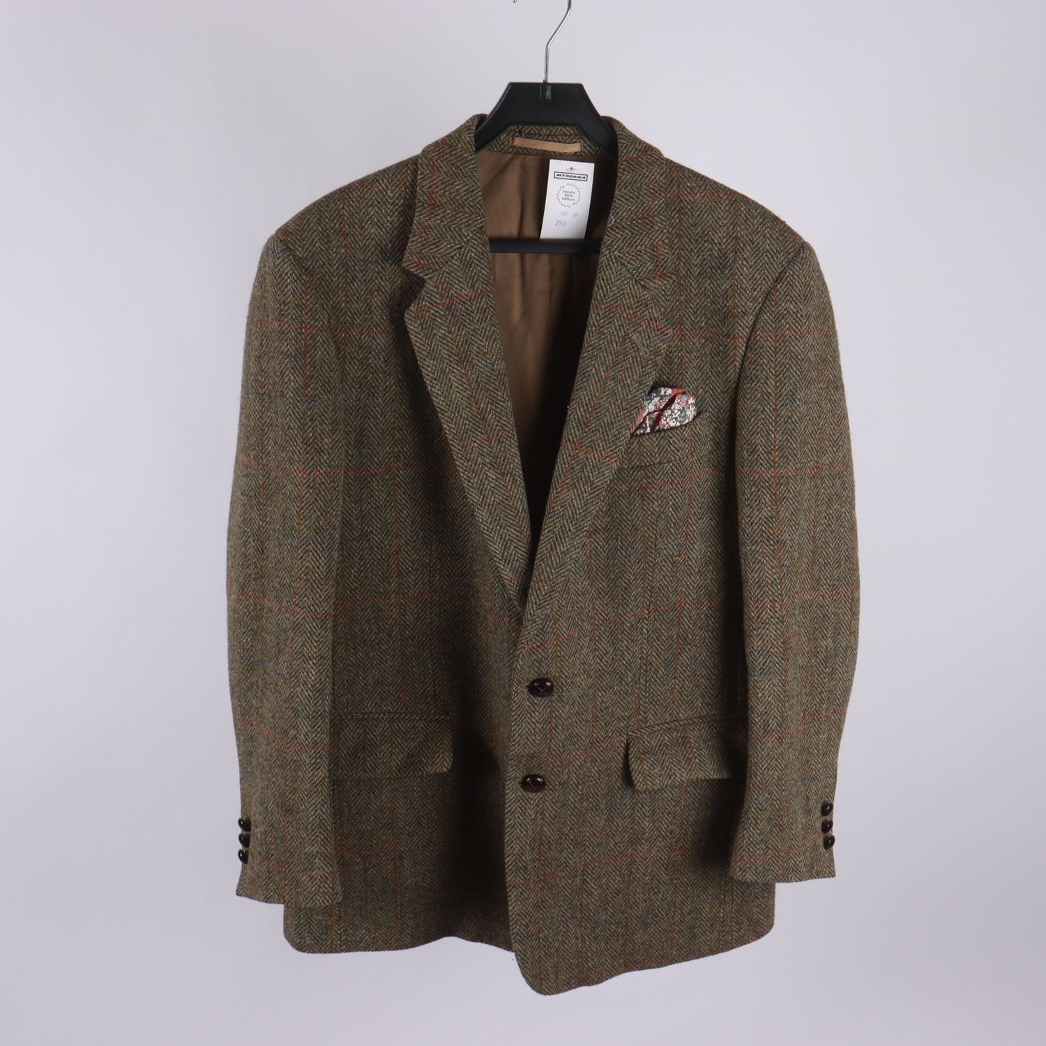 Kavaj, Harris Tweed, multi, stl. 50