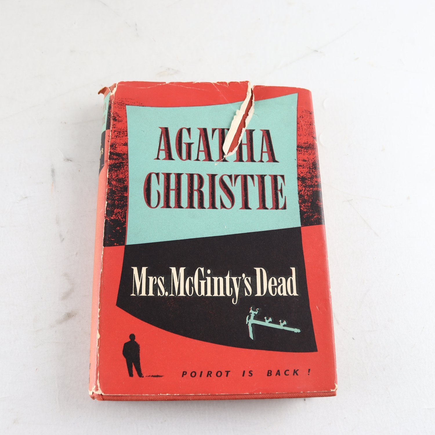 Agatha Christie, Mrs. McGinty´s Dead (första upplagan, 1952)