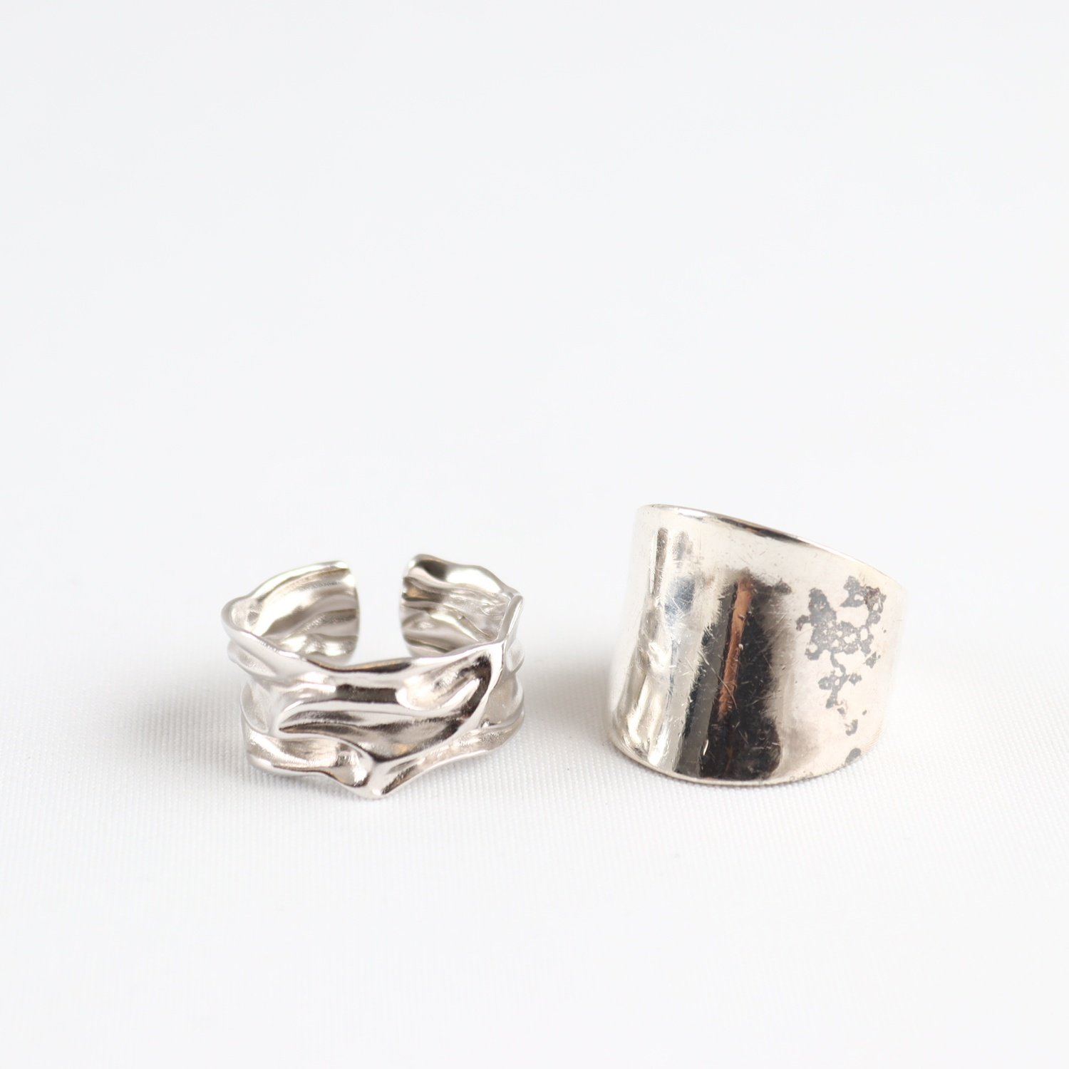 Ringar, silver, vikt: 14,1 g