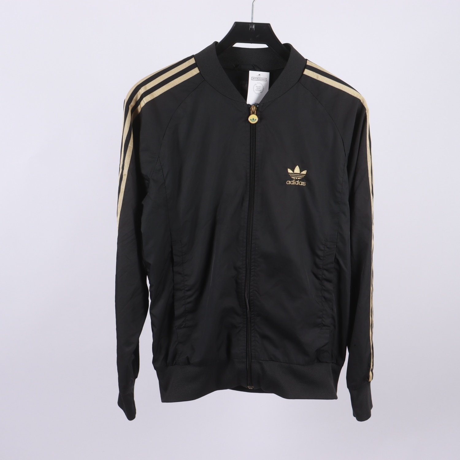 Sportjacka, Adidas, svart, stl. S