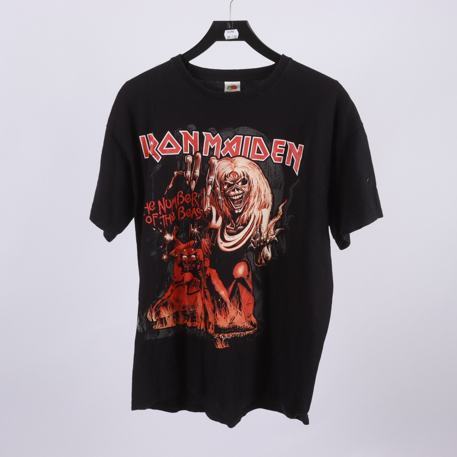 T-shirt, Iron Maiden, The number of the beast, stl. L