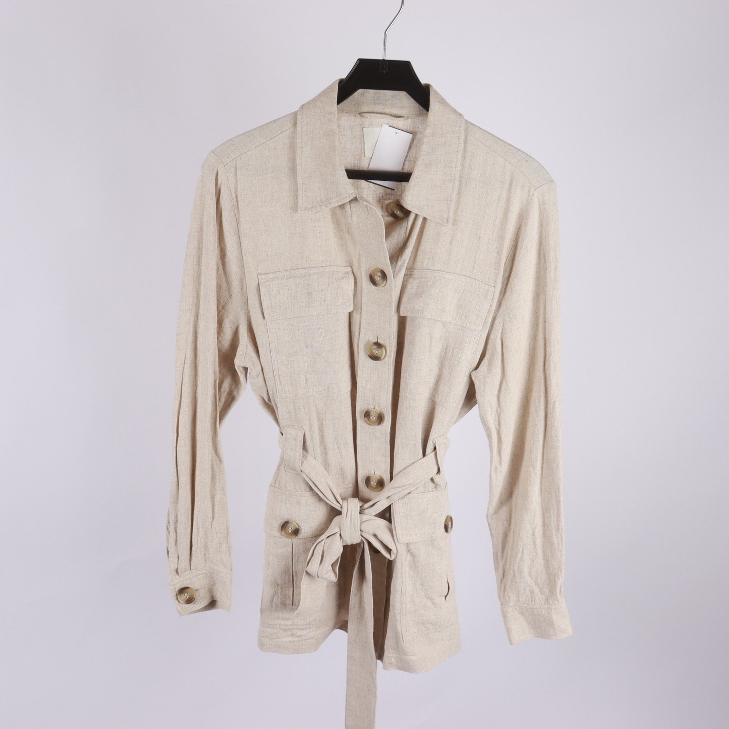 Overshirt, H&M, beige, stl. M