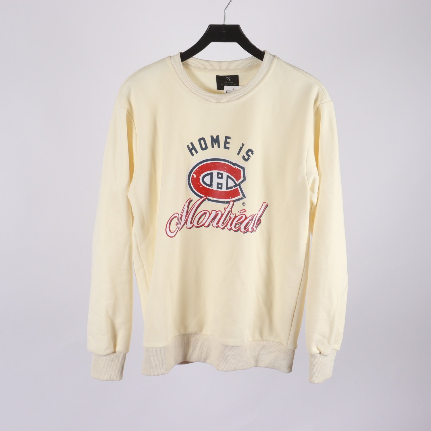 Sweatshirt, Home is Montrèal, offwhite, stl. M