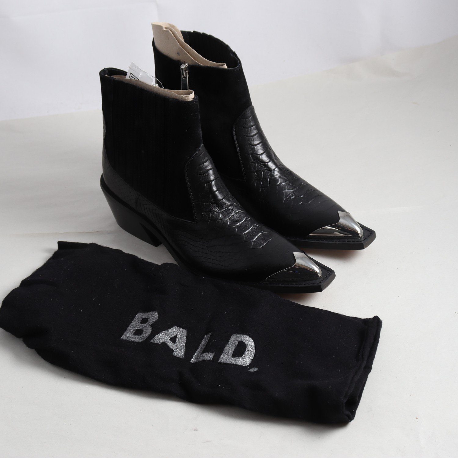 Boots, BALD, svart, stl. 39