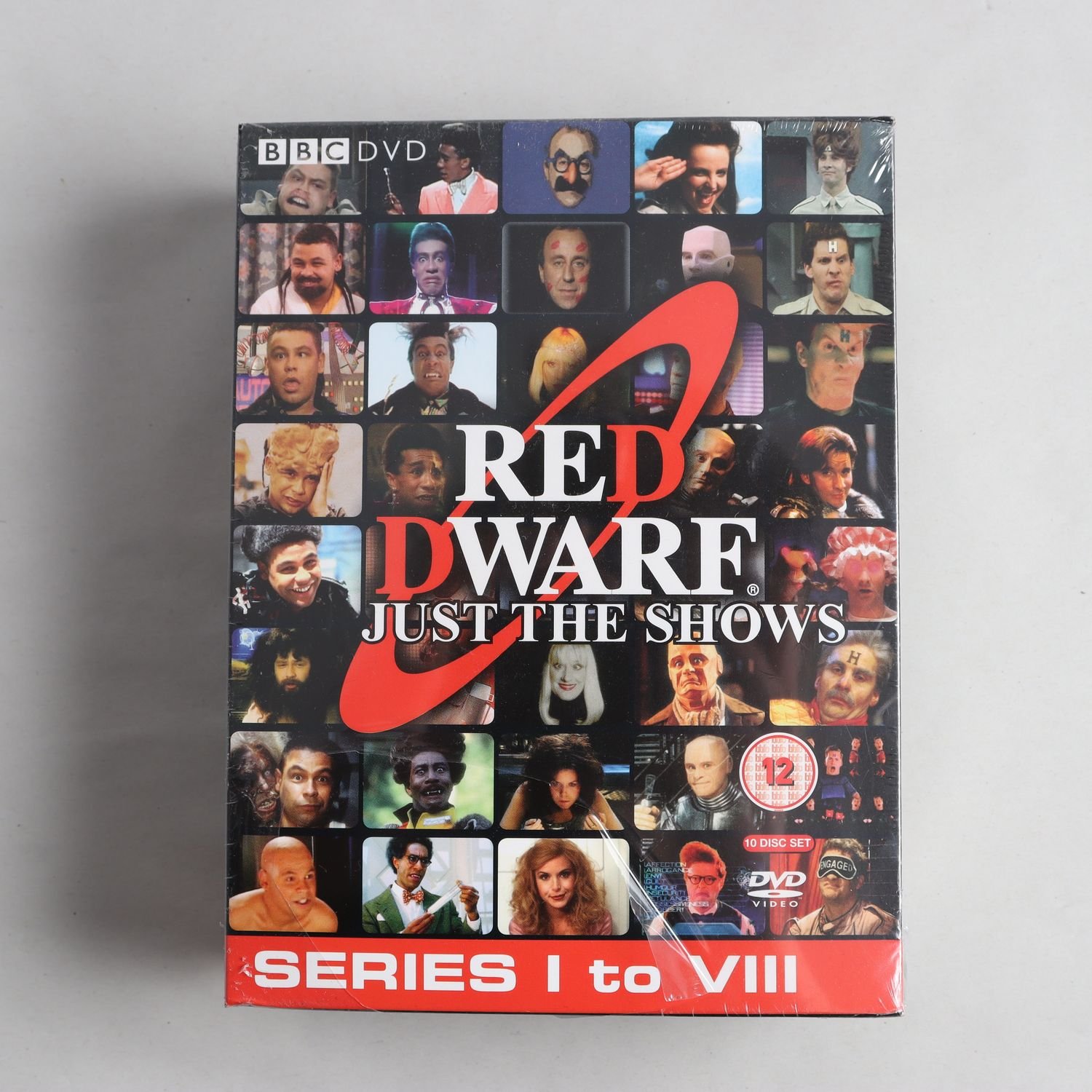 DVD Red Dwarf, Just The Shows, Series I to VIII