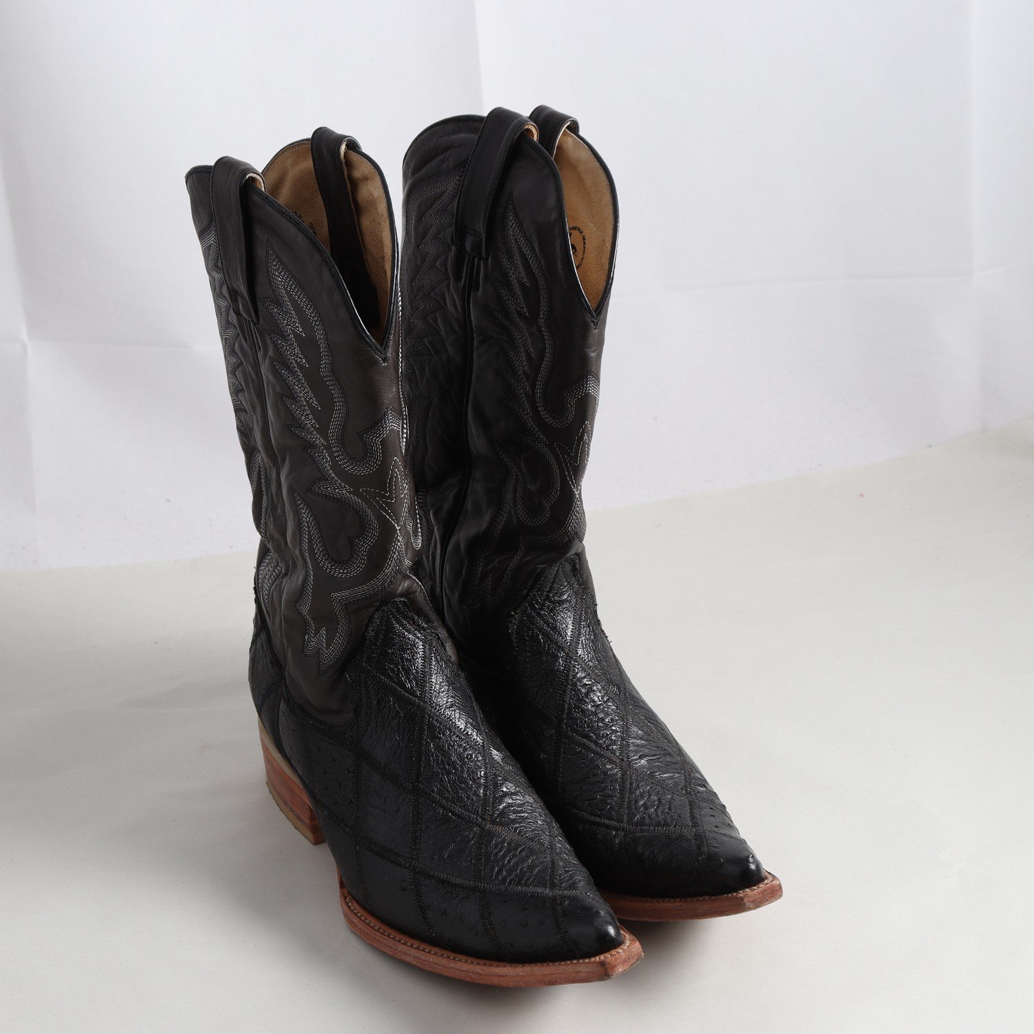 Cowboy boots, Pistolero, läder, stl. 39