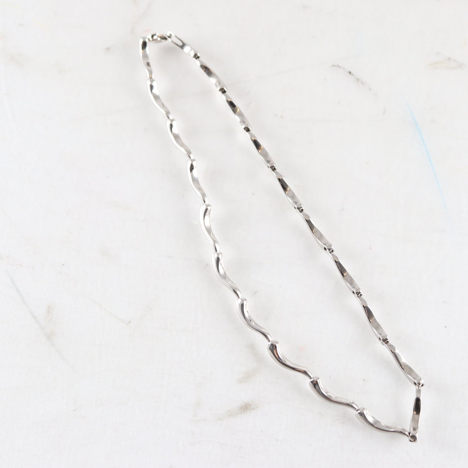 Halsband, collier, silver 925, vikt: 43 g