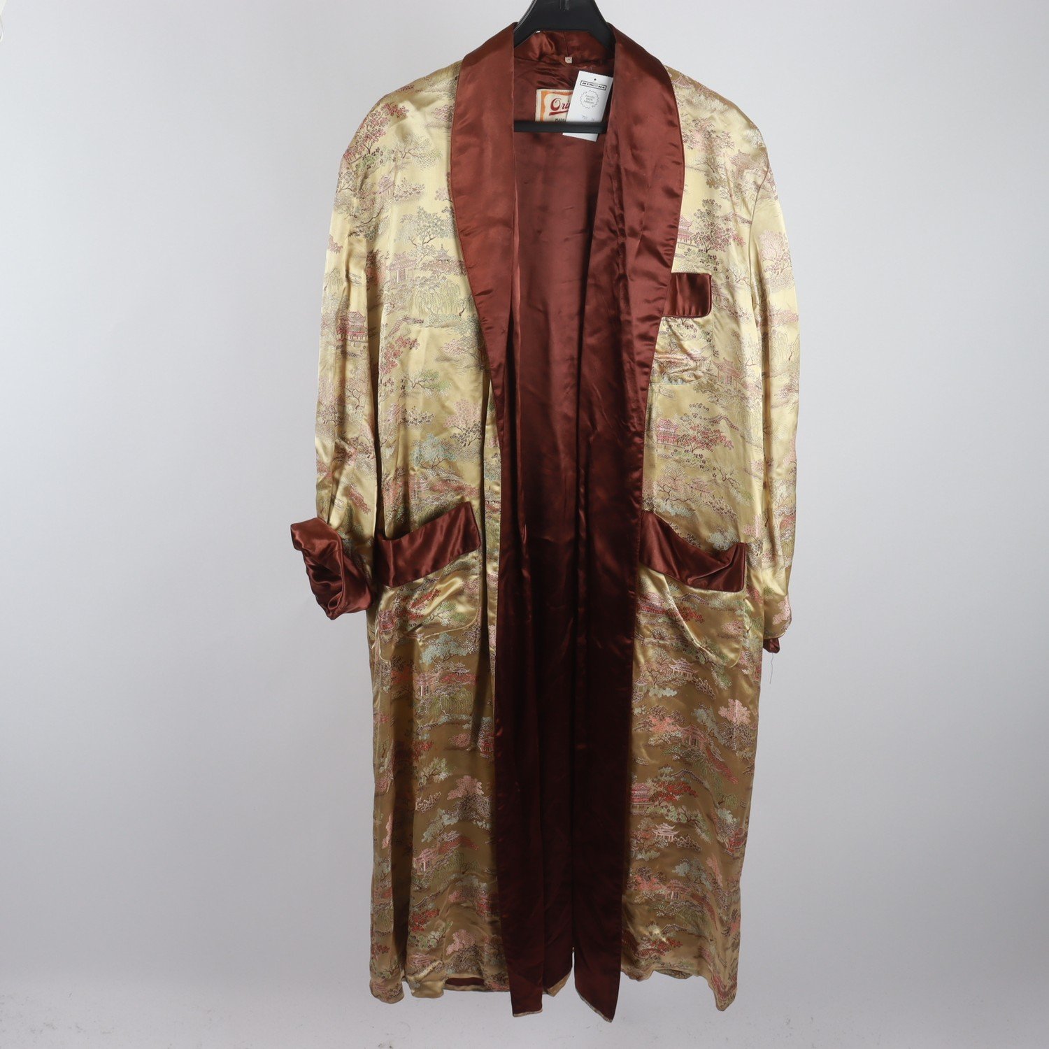 Kimono, Orienta Brand, burgundi, beige, stl. 52