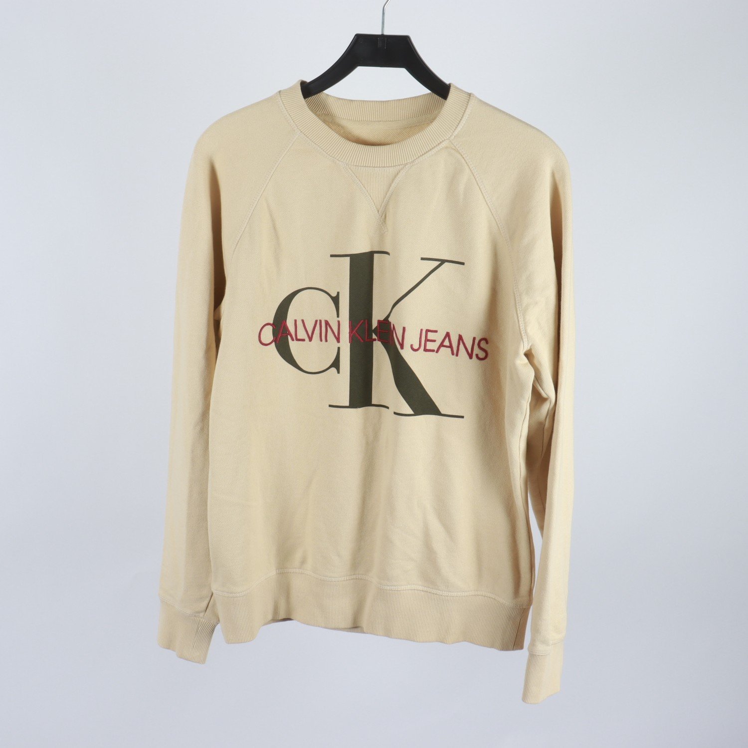 Sweatshirt, Calvin Klein, beige, stl. M