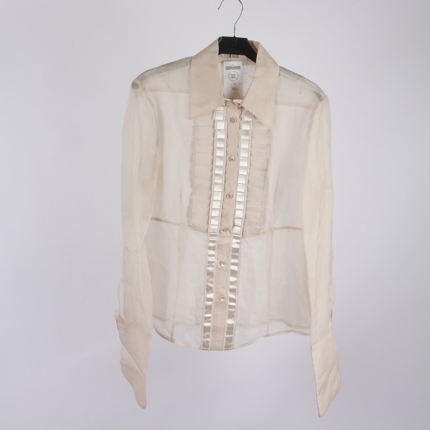 Blus, Karen Millen, beige, stl. 42