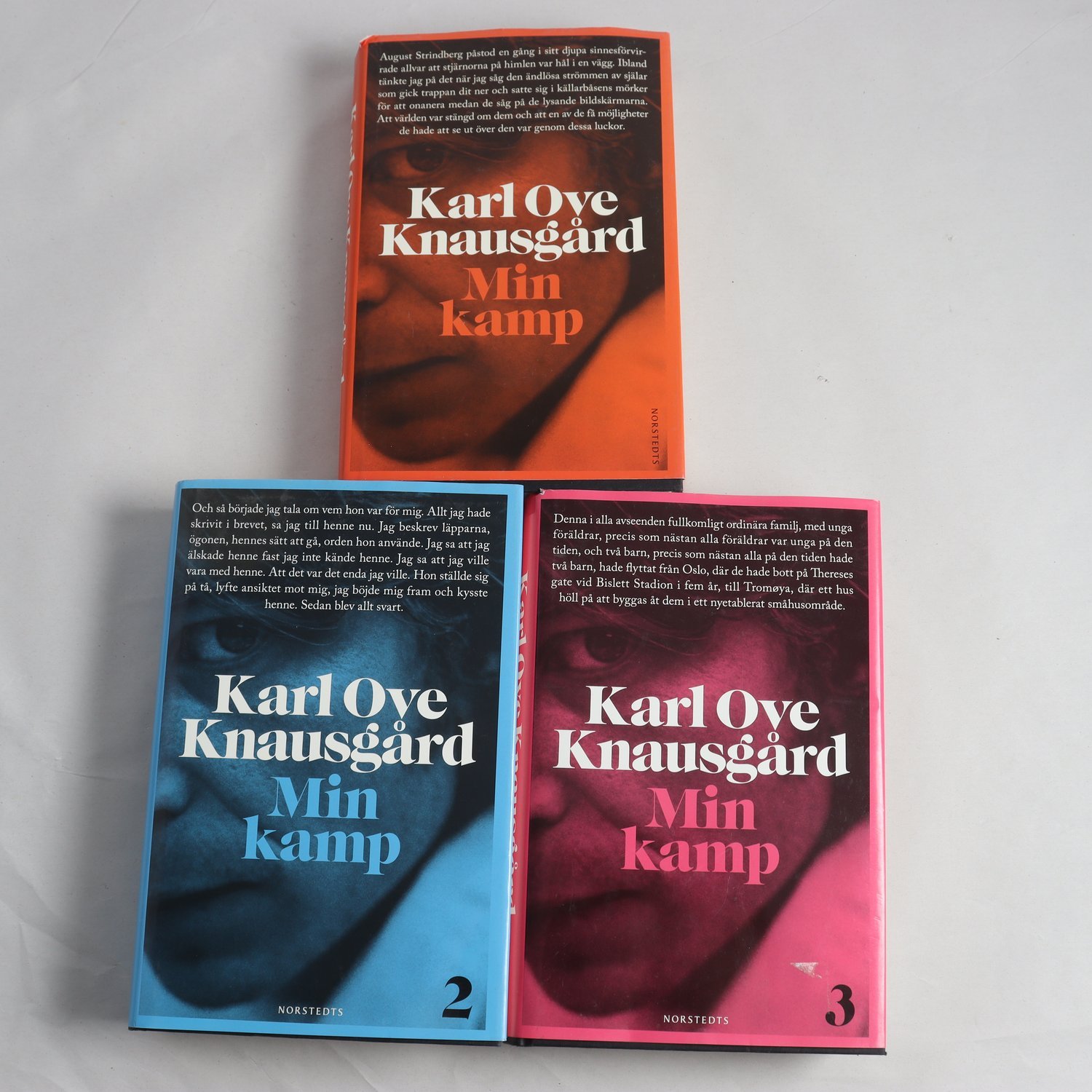 Karl Ove Knausgård, Min kamp, Vol. 1-3