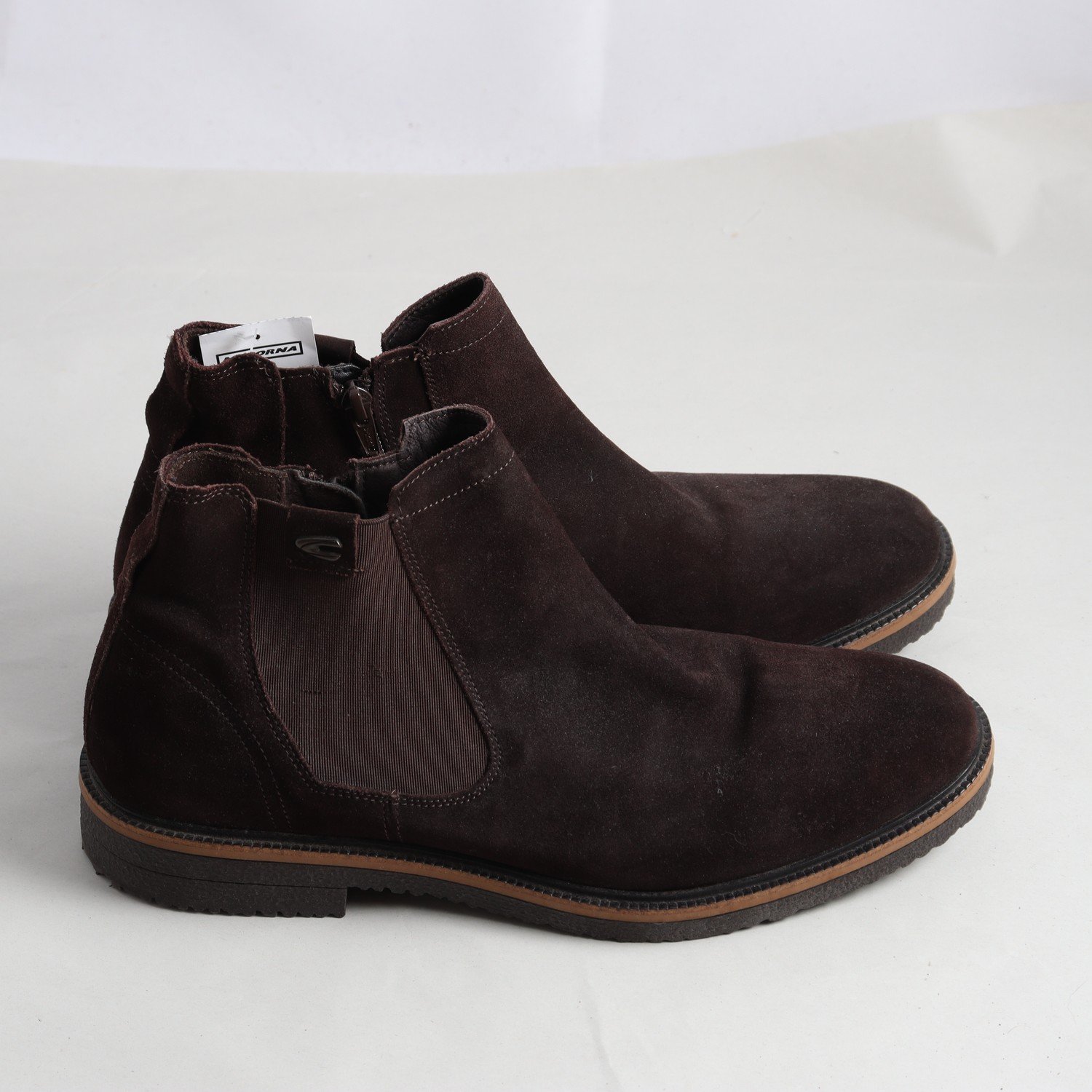 Chelsea Boots, Camel Active, brun, stl. 45