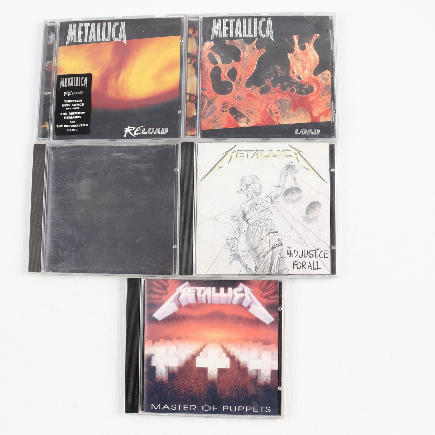 CD Metallica, 15 titlar