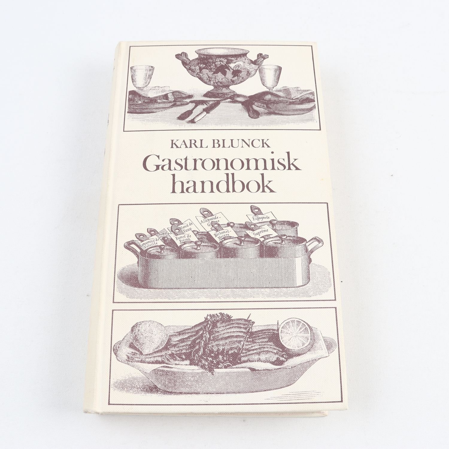 Karl Blunck, Gastronomisk handbok (tionde upplagan, 1968)