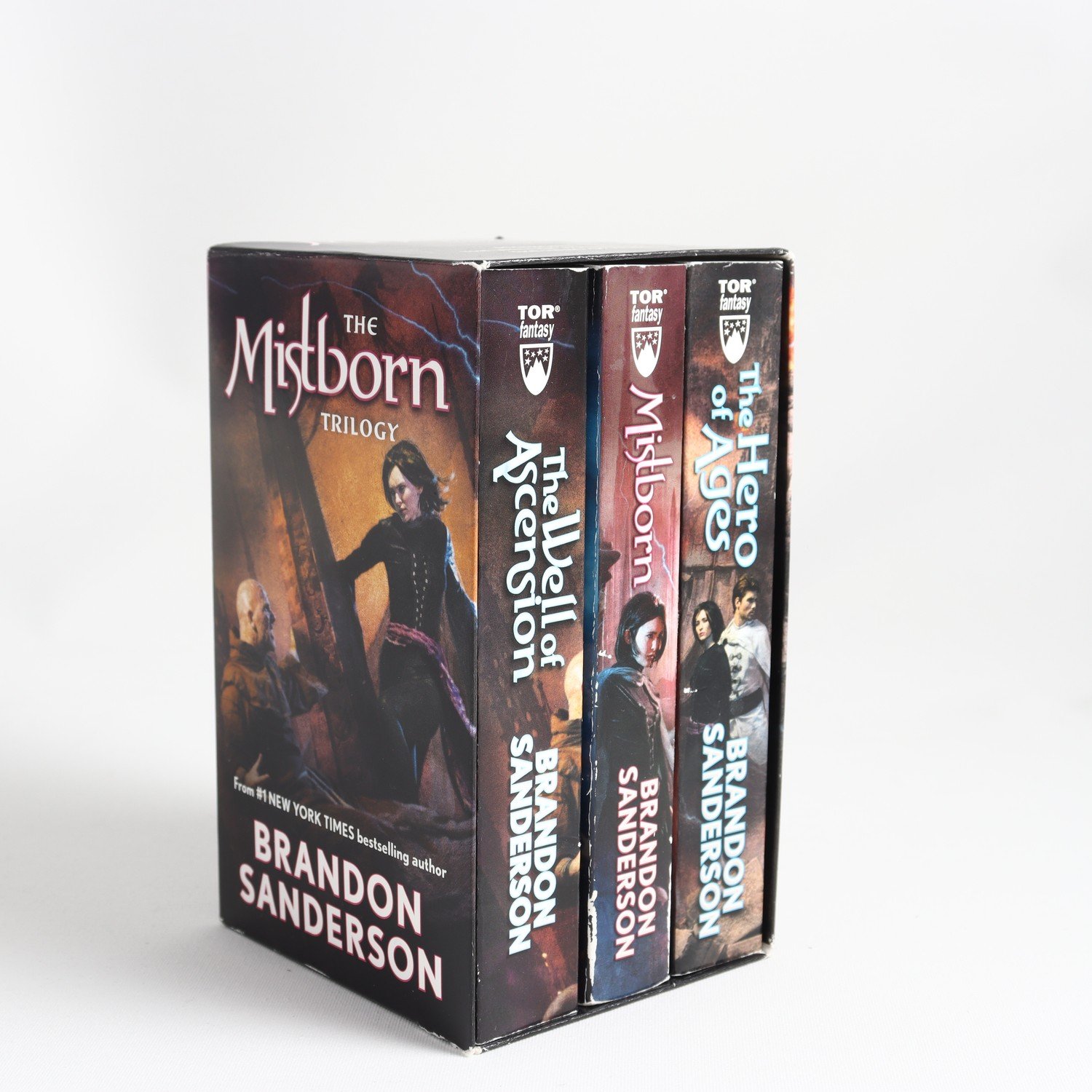 Brandon Sanderson, The Mistborn Trilogy, Vol. 1-3