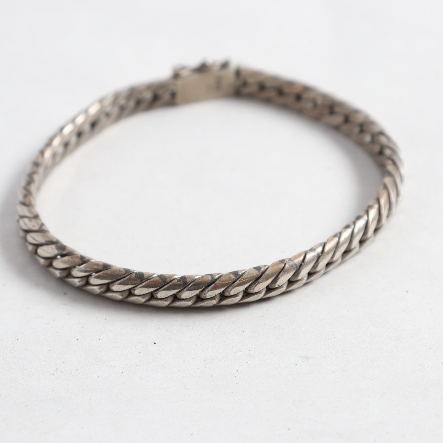 Armband, länk, silver 925, vikt: 25,6g