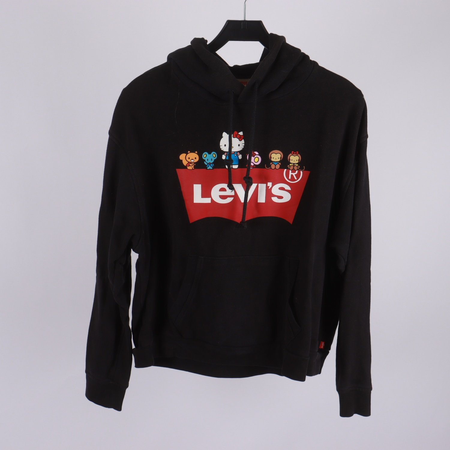 Hoodie, Levi´s Hello Kitty, svart, stl. S