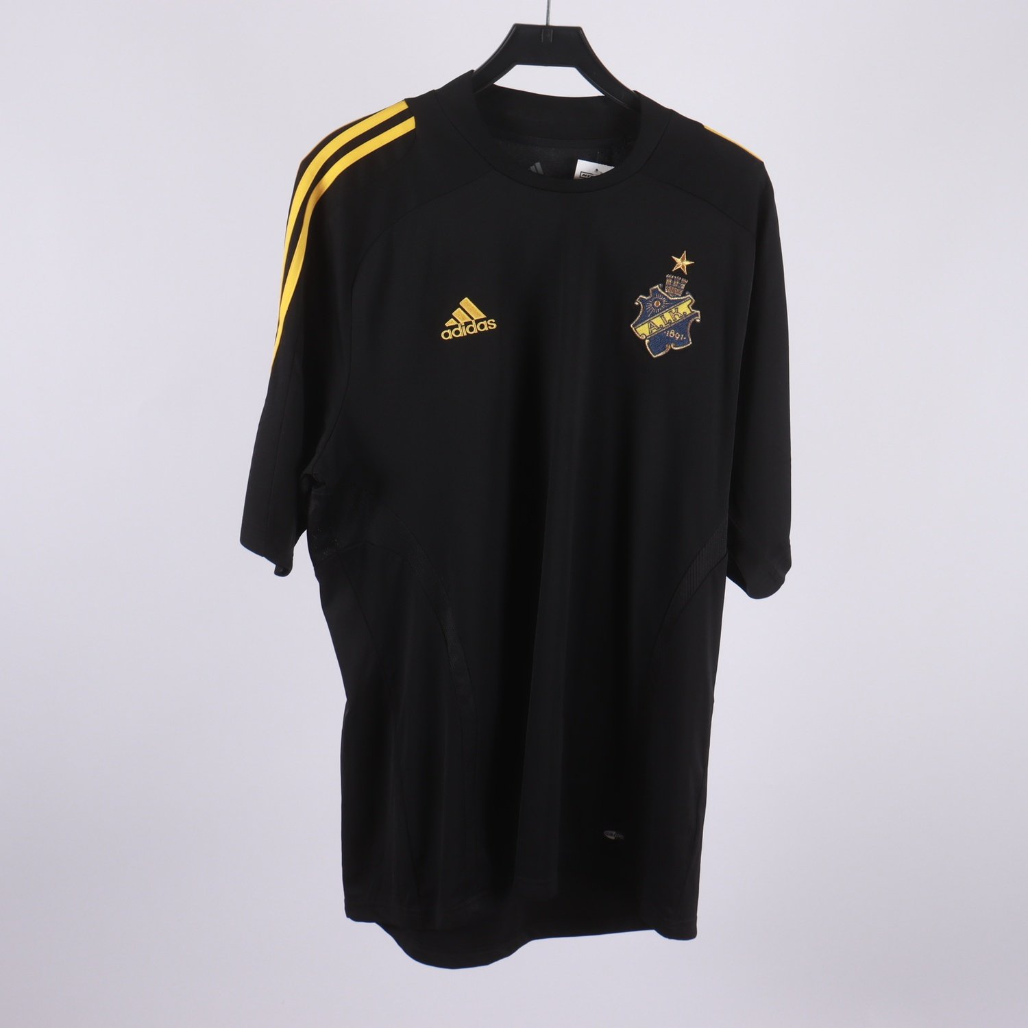 Fotbollströja, Adidas A.I.K 1891., svart, stl. 2XL