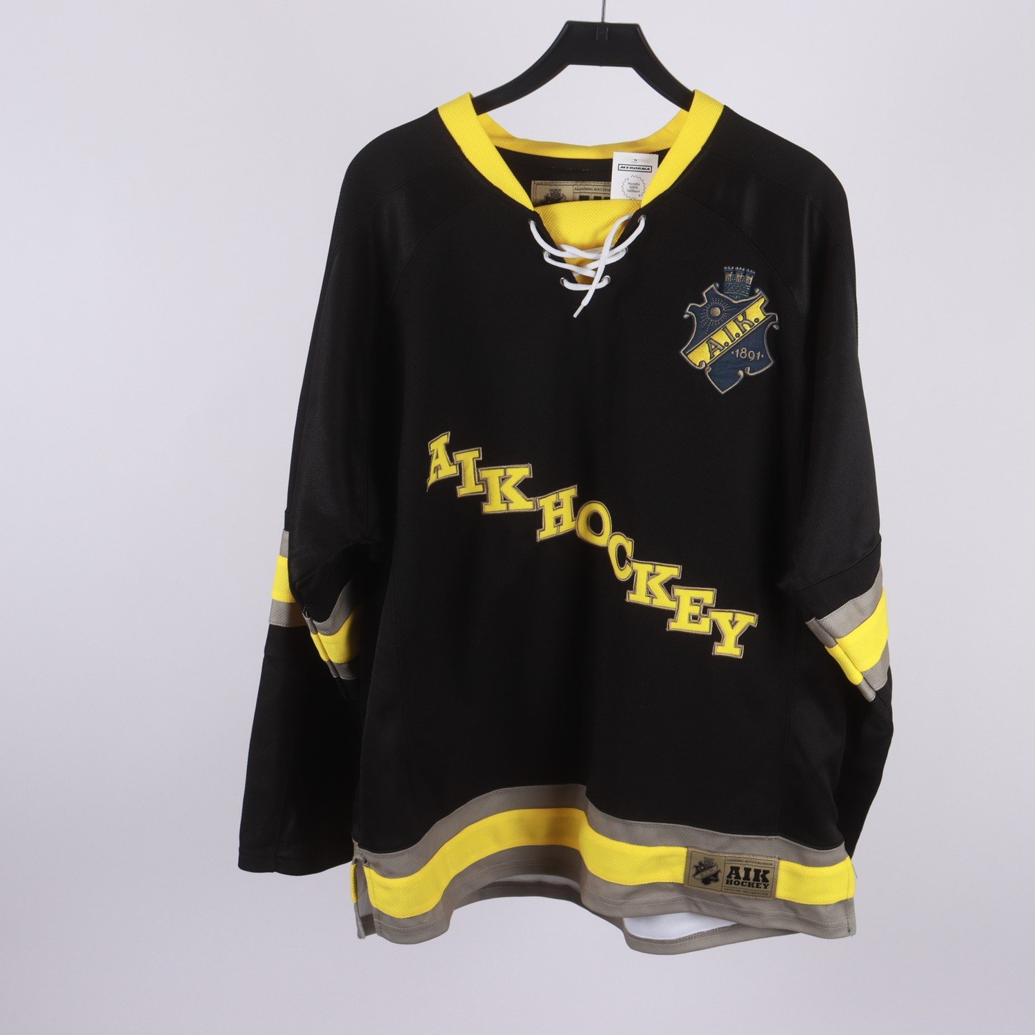 Ishockey Tröja, A.I.K. 1891, svart, stl. XL