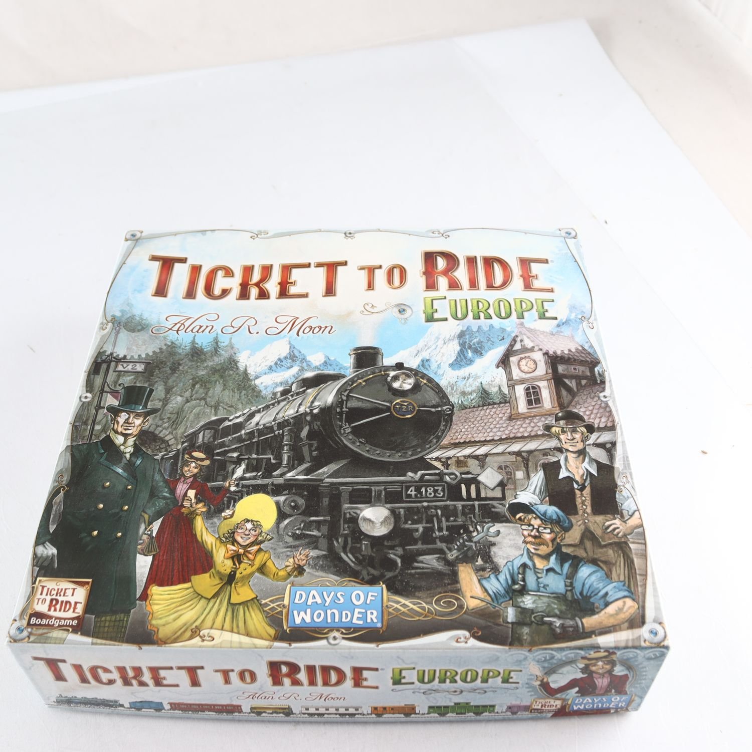 Spel, Ticket to ride, days of wonder.