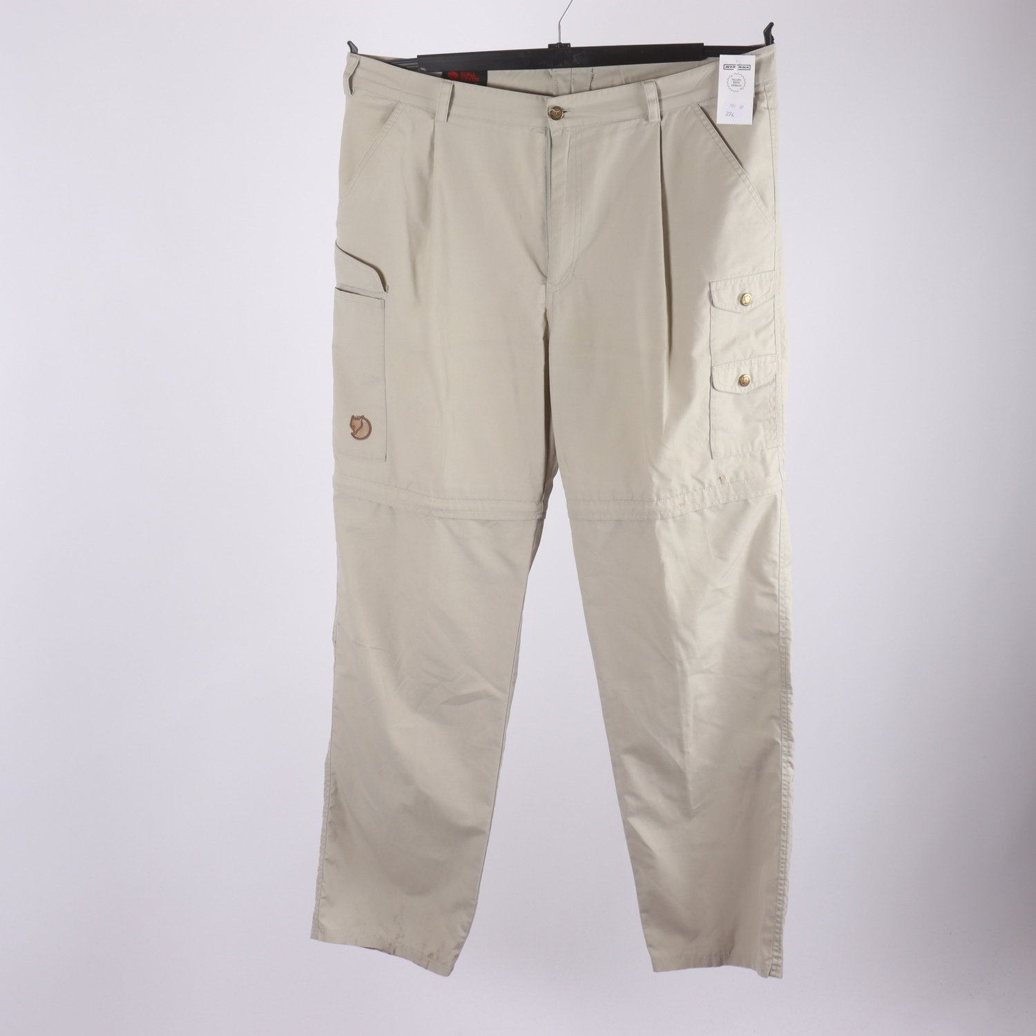 Fritidsbyxor, Fjällräven, off-white, stl. 54