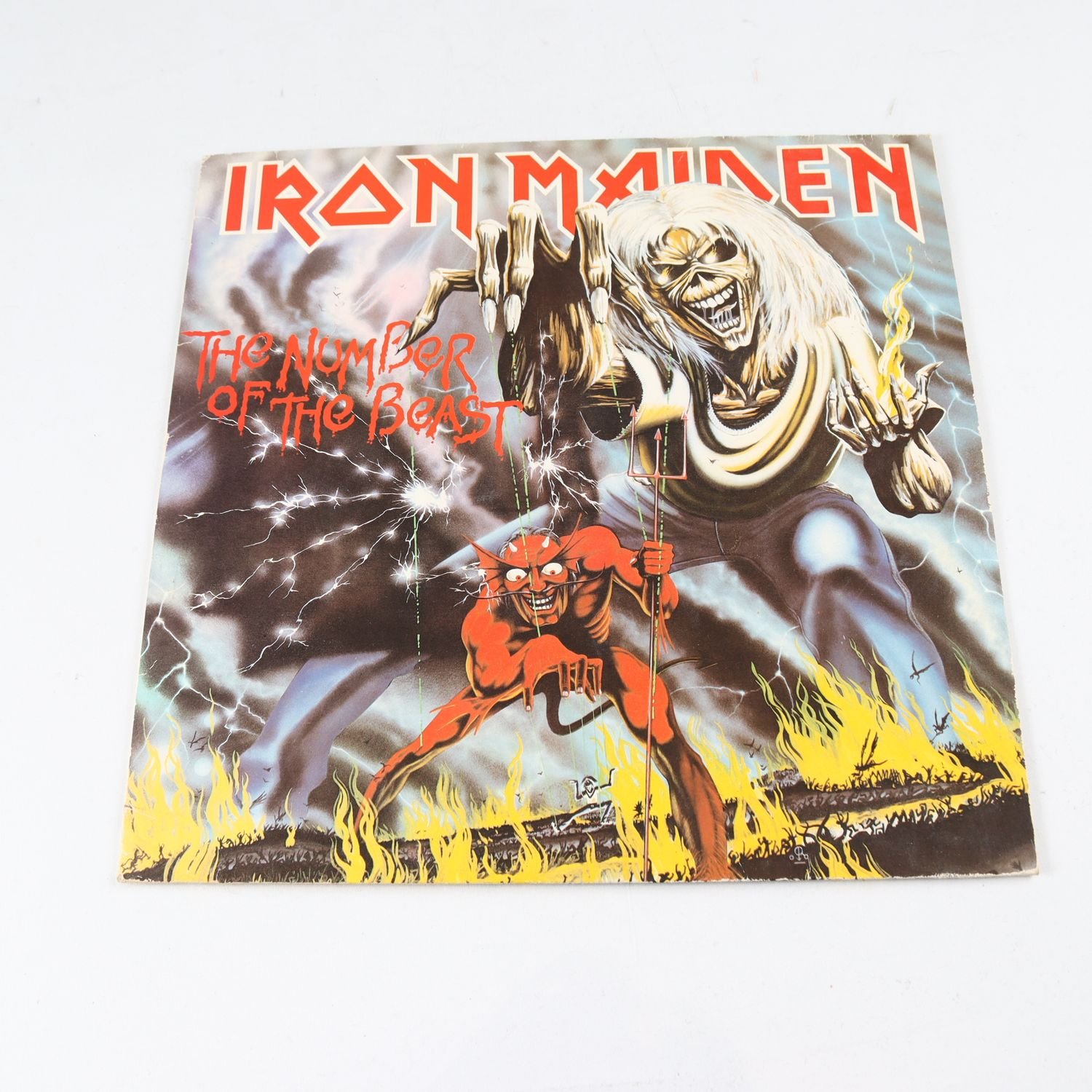 LP, Iron Maiden – Muber of the beast, tysk press