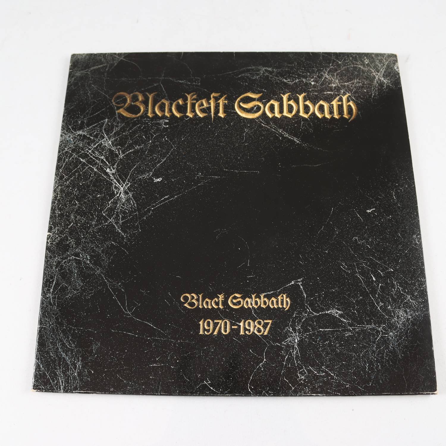 LP Black Sabbath – Blackest sabbath 107-1987, Gatefold