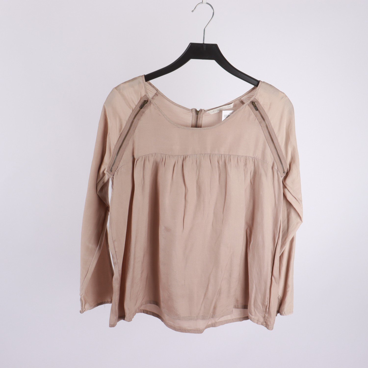 Blus, Custommade, beige, stl. 38