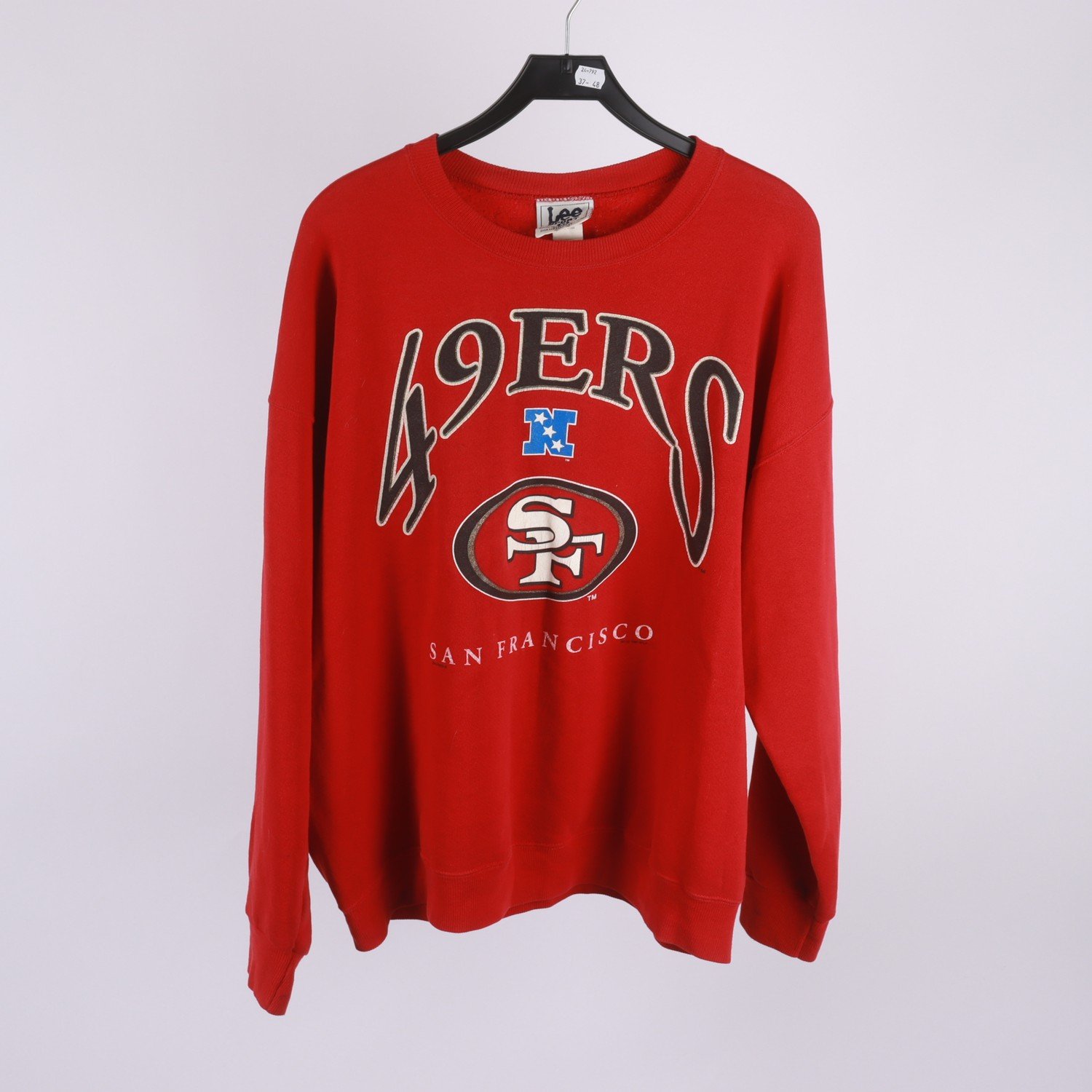 Tröja, Lee Sport 49ers San Francisco, vintage, stl. XL