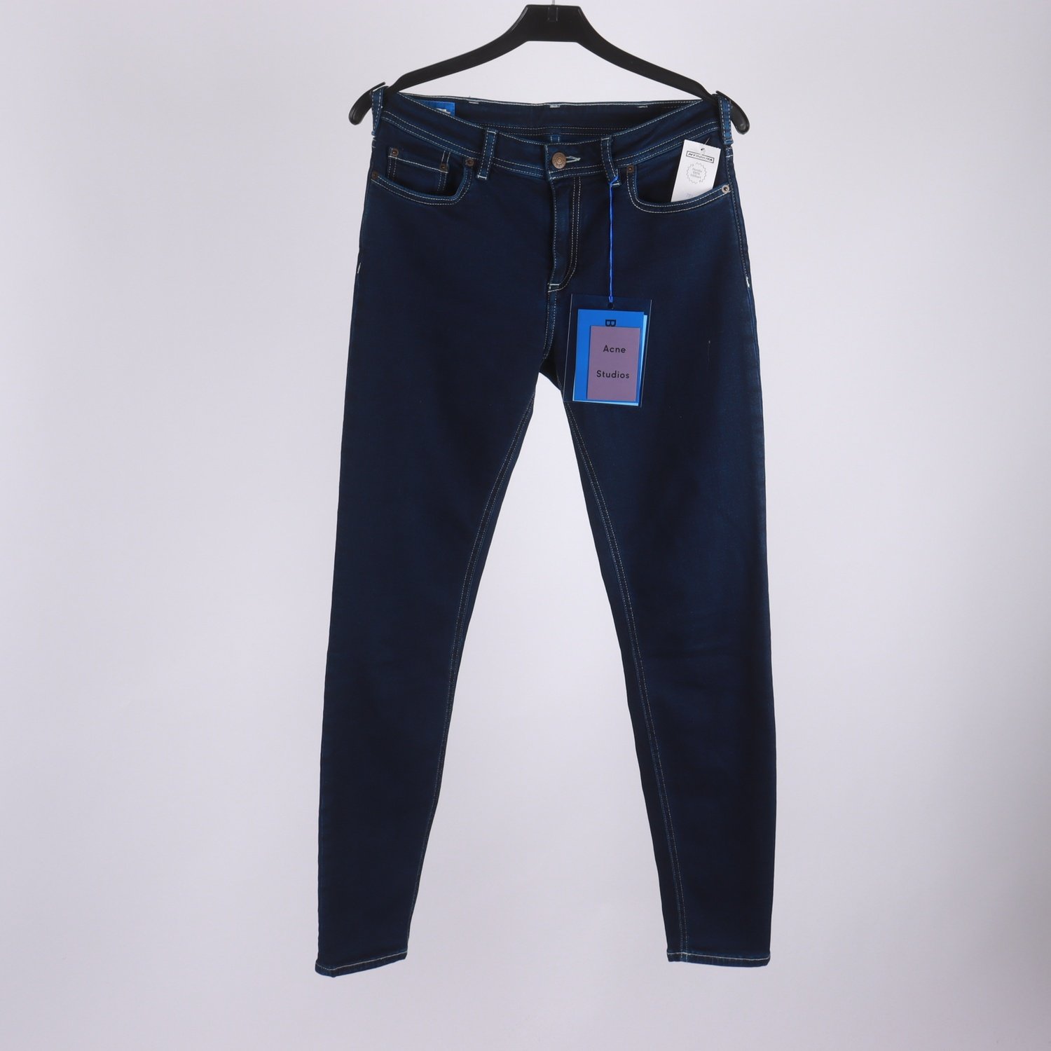 Jeans, Acne Studios, blå, stl. W: 28″ L: 34″