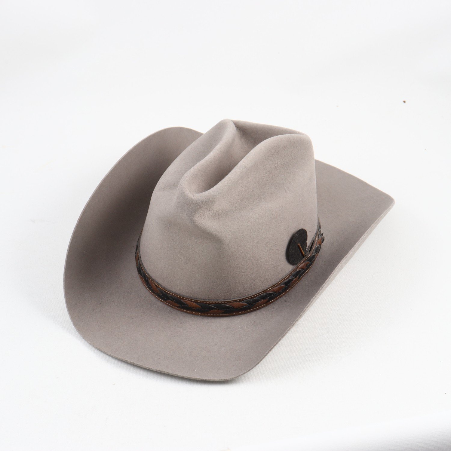 Cowboyhatt, Dynafelt Sidewinder 12362, ljusgrå, stl. 59 cm