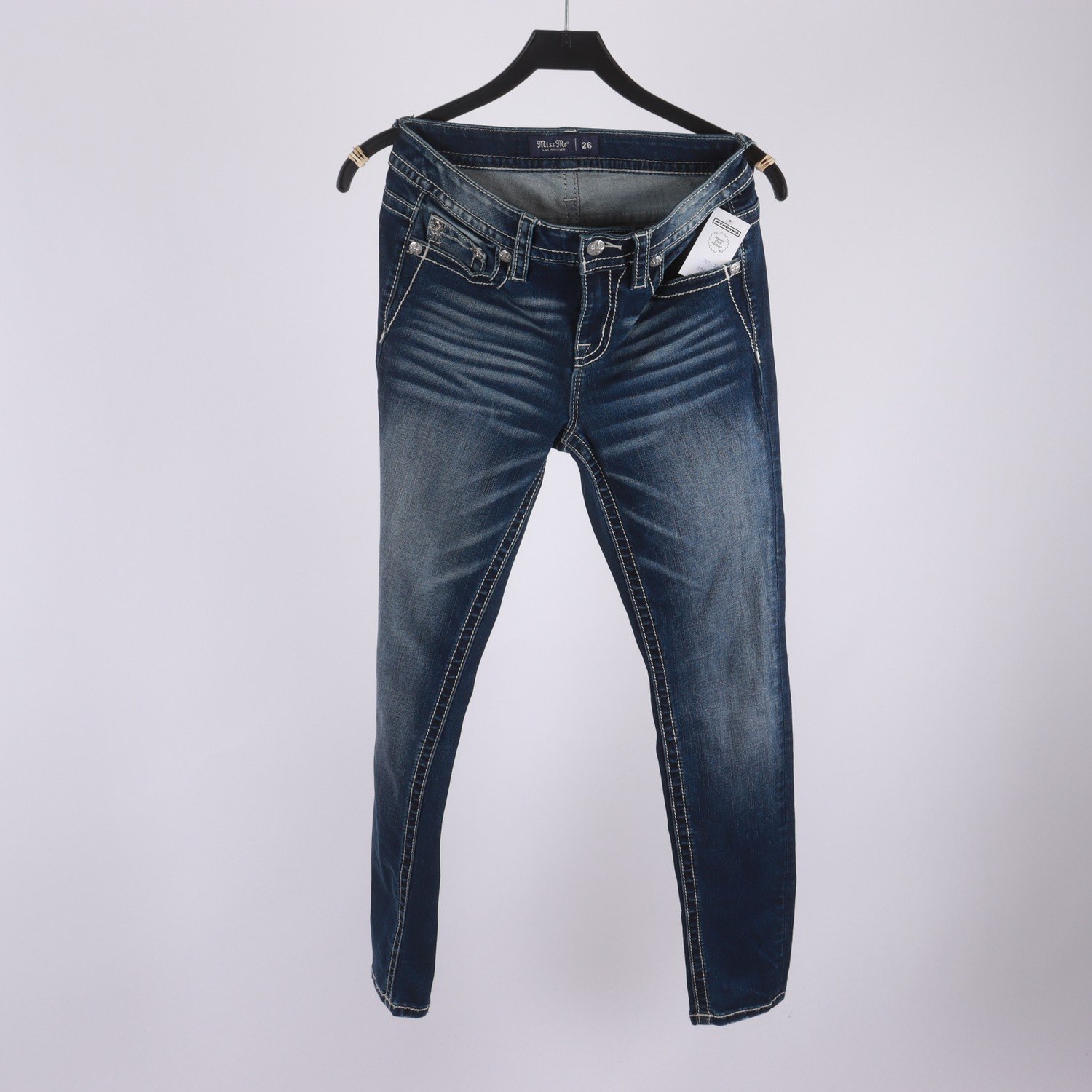 Jeans, Miss Mee Los Angeles, blå, stl. W: 26″