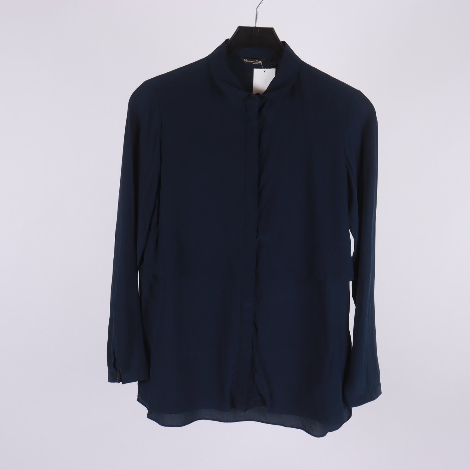 Blus, Massimo Dutti, blå, stl. 36