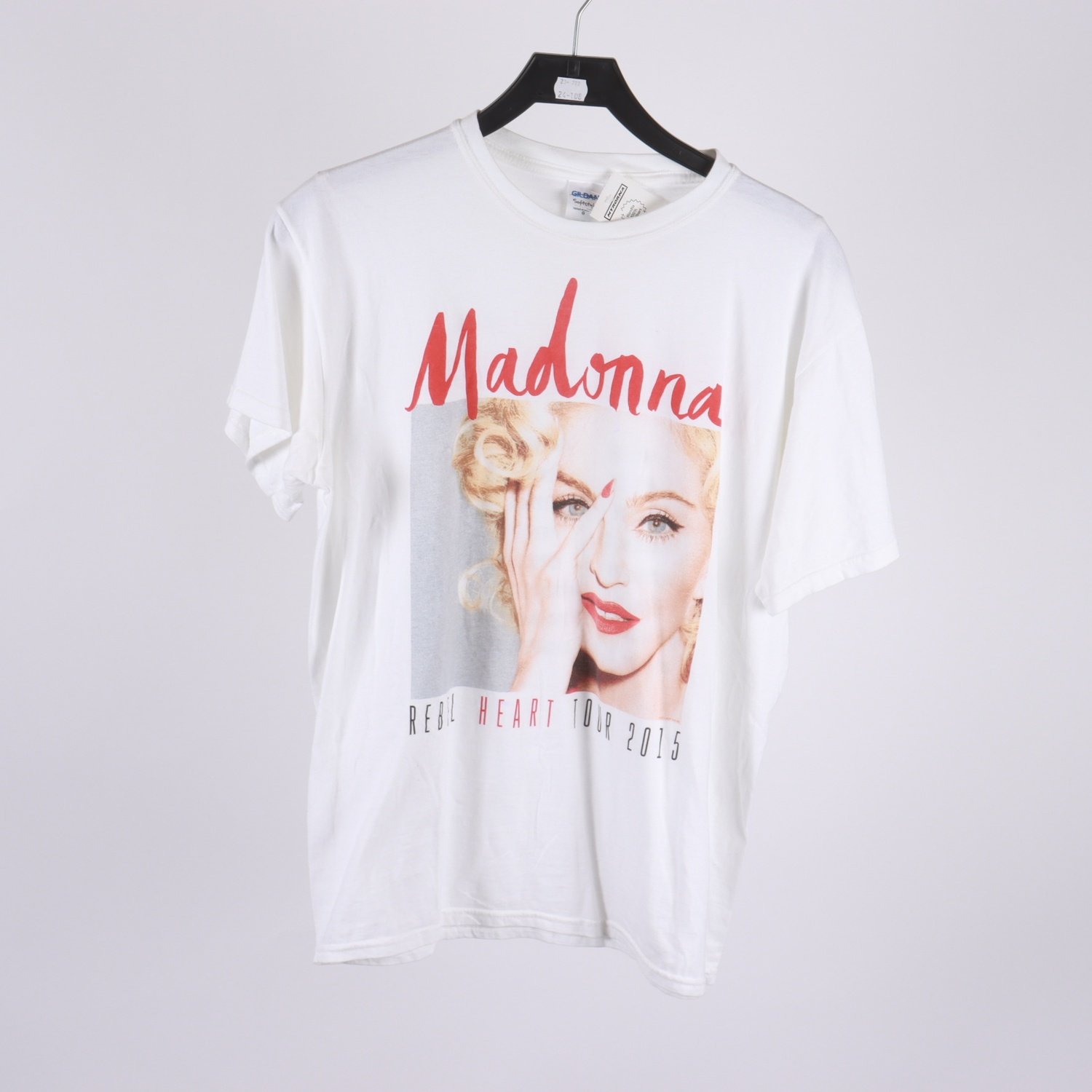 T-shirt, Gildan Madonna, flerfärgad, stl. L