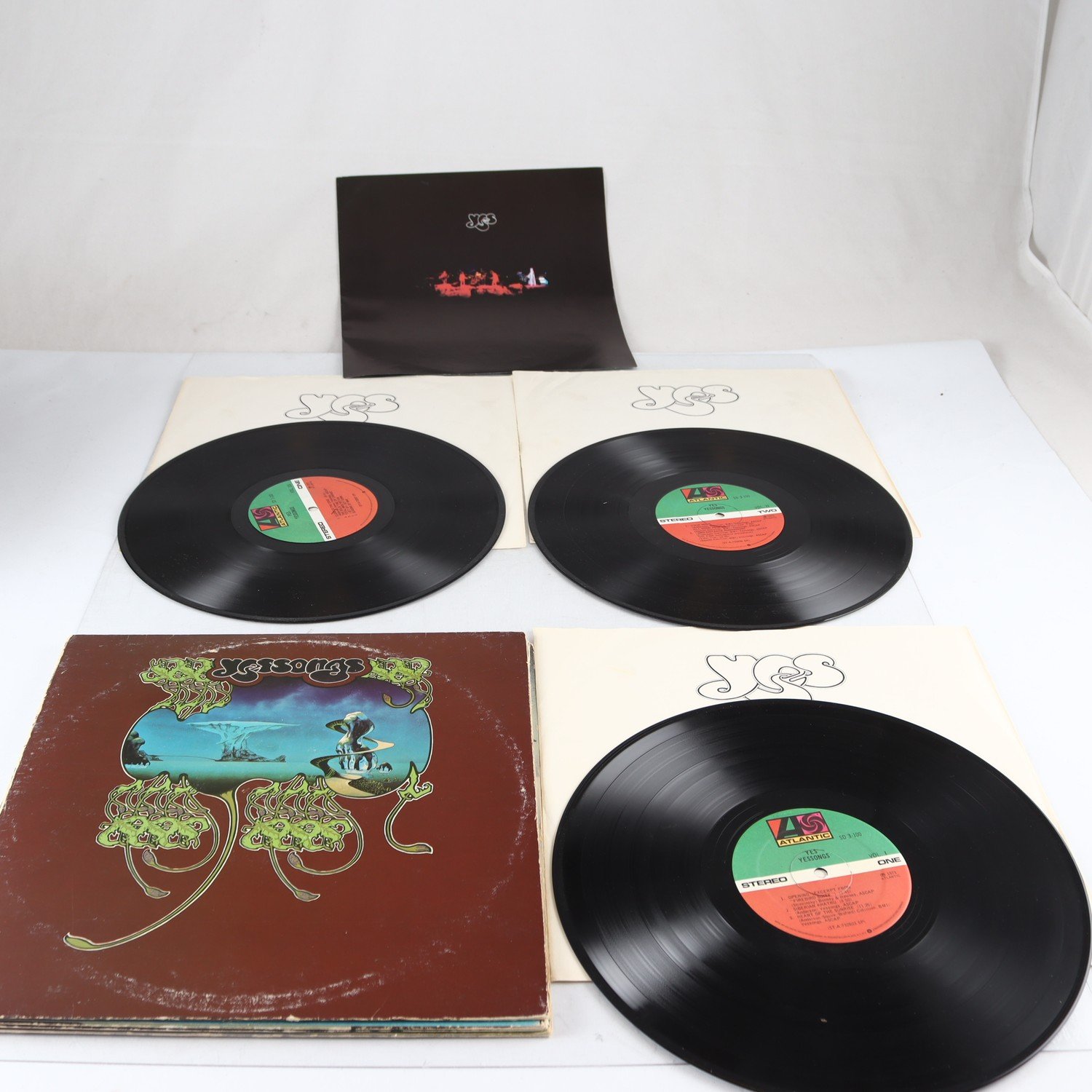 LP ,Yes- yessongs, 3-LP Fold out