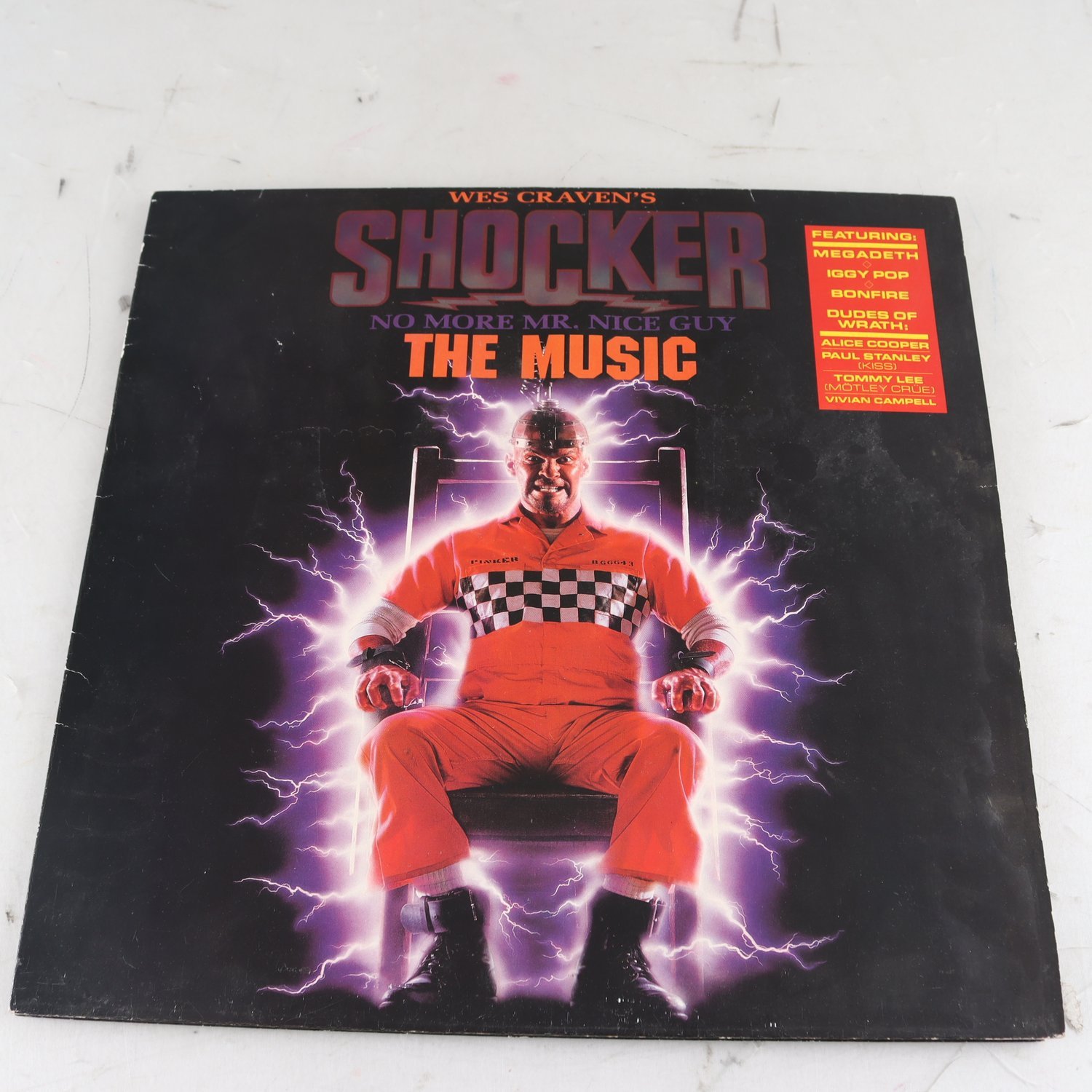 LP V/A, Wes Craven’s Shocker – No More Mr. Nice Guy (The Music)