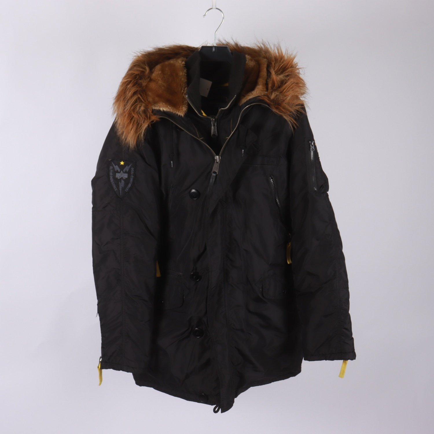 Jacka, Alpha Industries, svart, stl. L