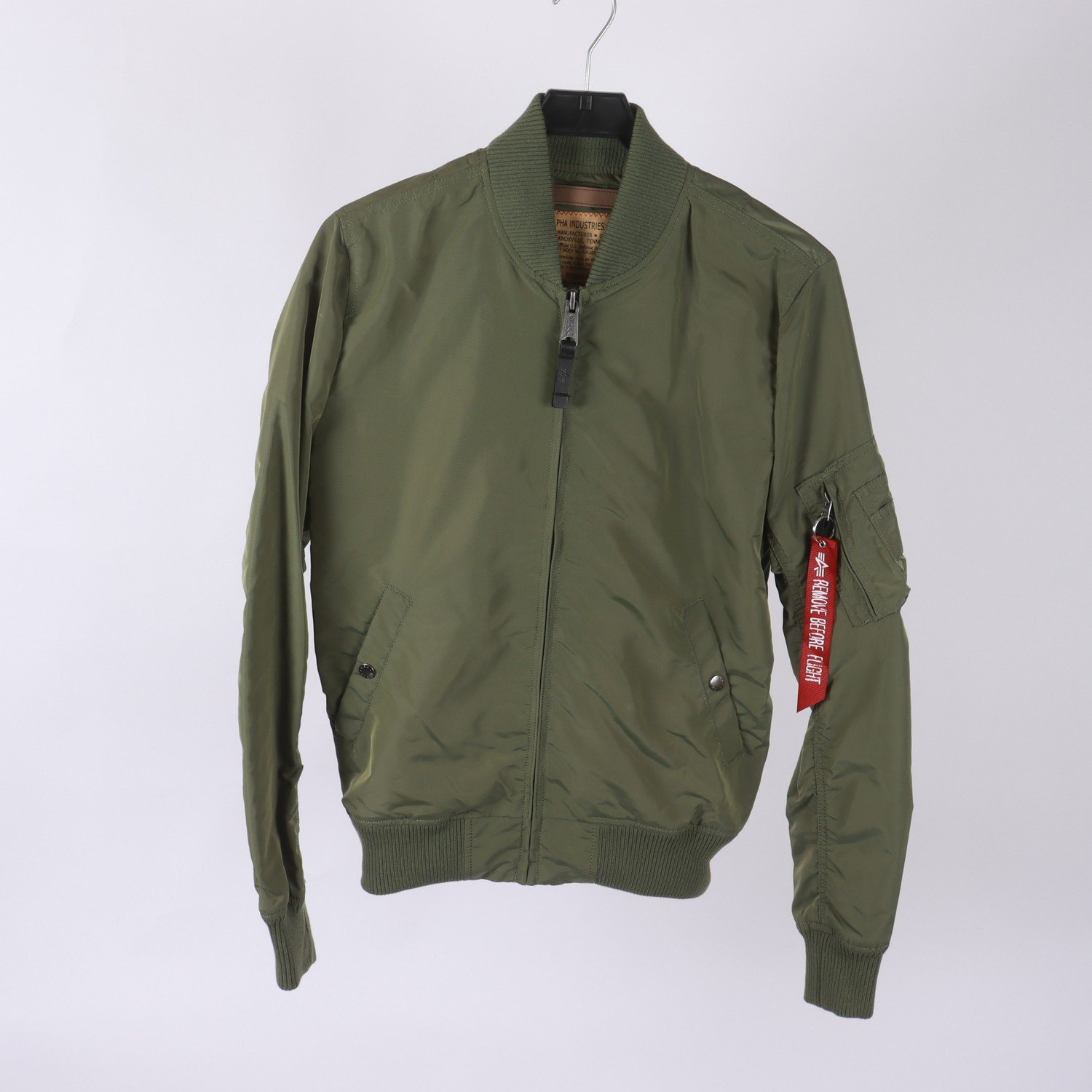 Jacka, Alpha Industries, grön, stl. S