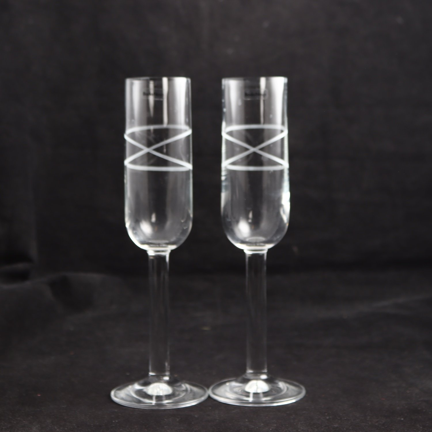 Champagneglas, Serpentine, Liselotte Henriksen, Boda Nova, 2 st. Samfraktas ej.