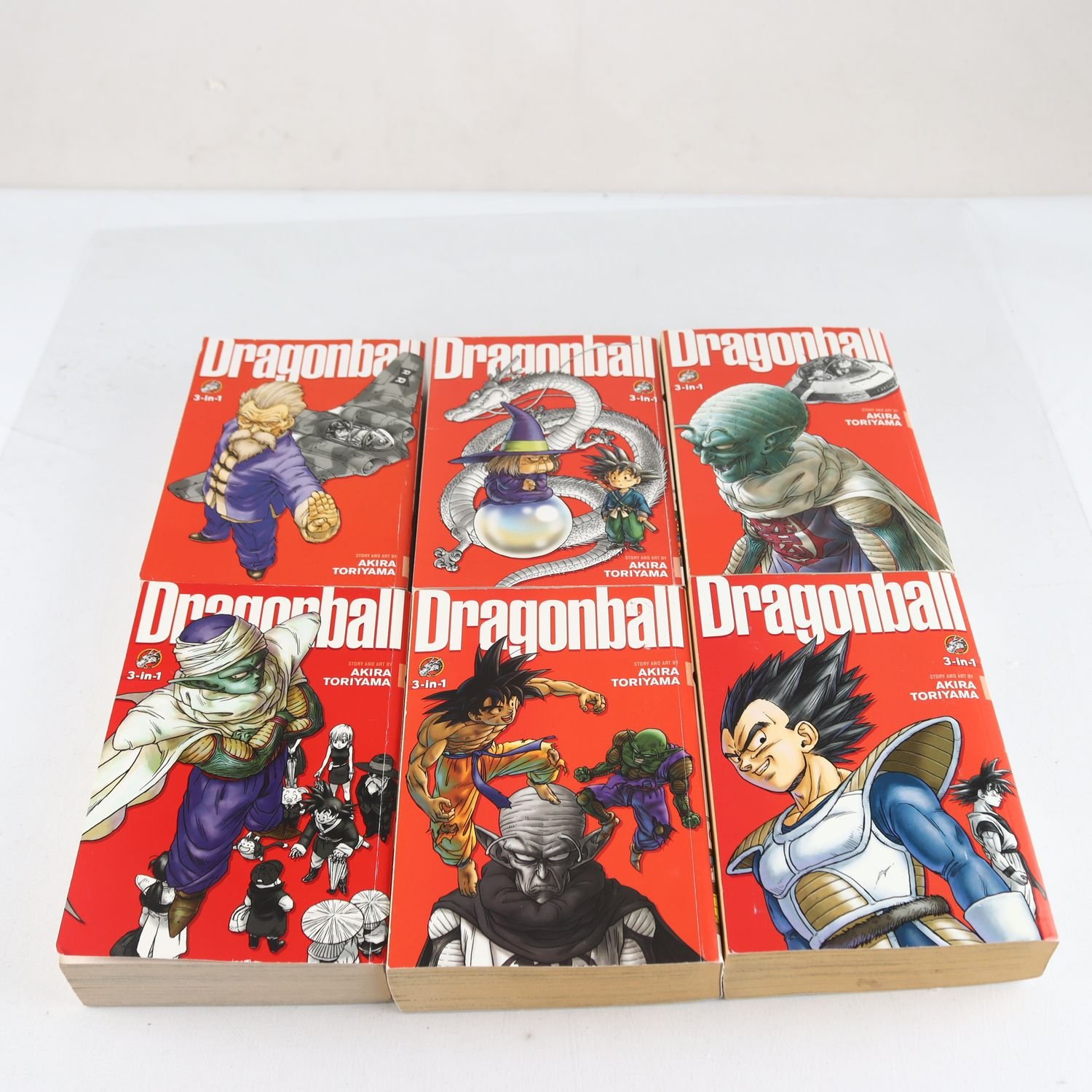 Dragonball, Akira Toriyama, del 4-21 i 6 Three in One-volymer