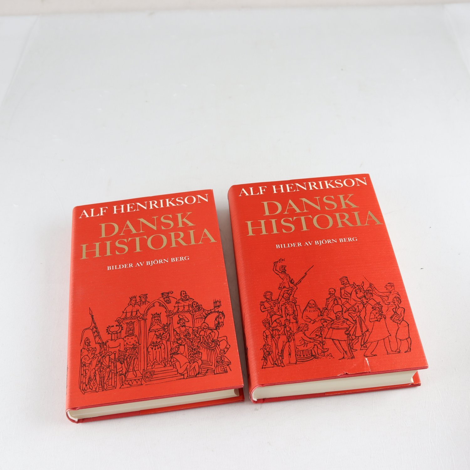 Alf Henriksson, Dansk historia, Vol. I-II