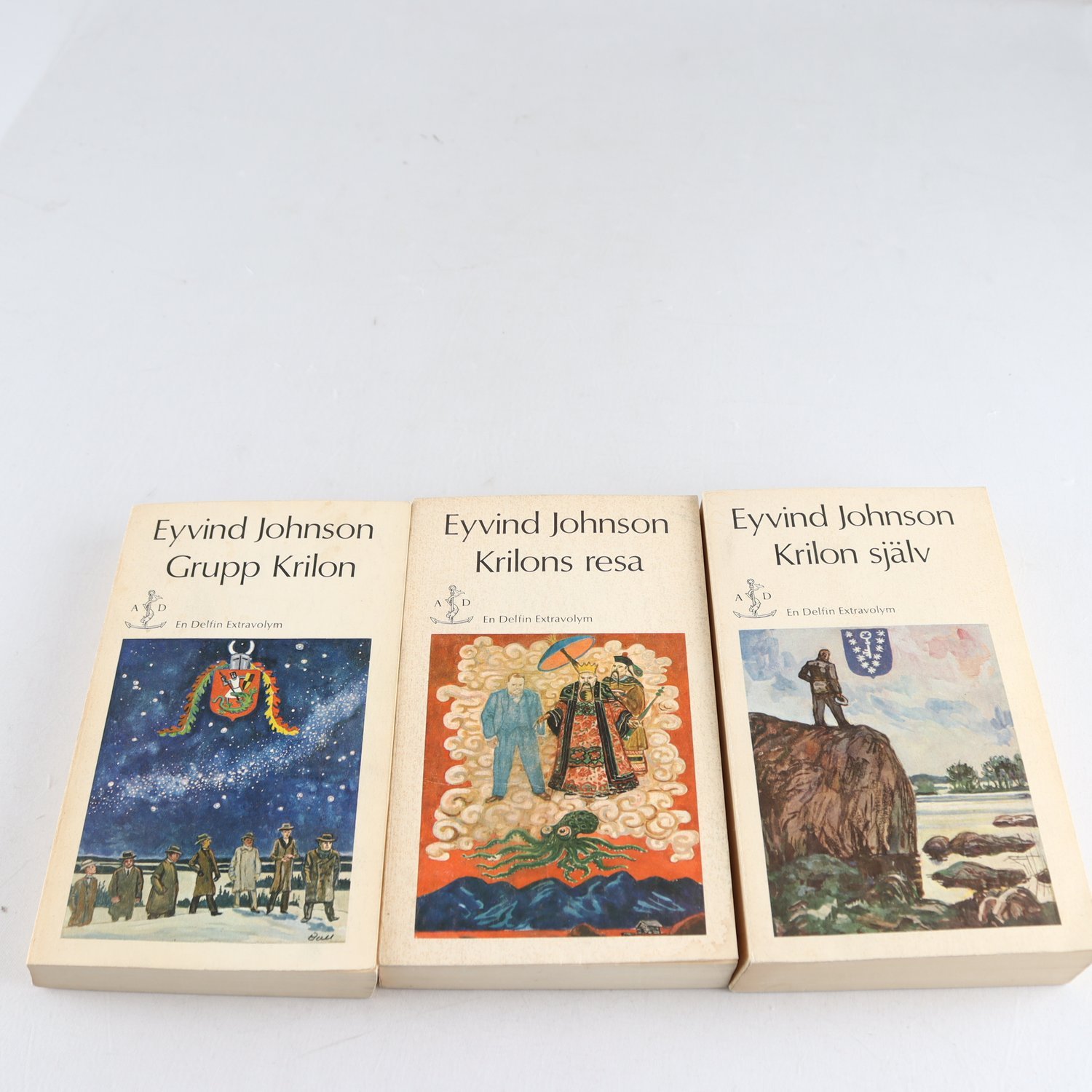 Eyvind Johnson, Krilontrilogin, Vol. 1-3