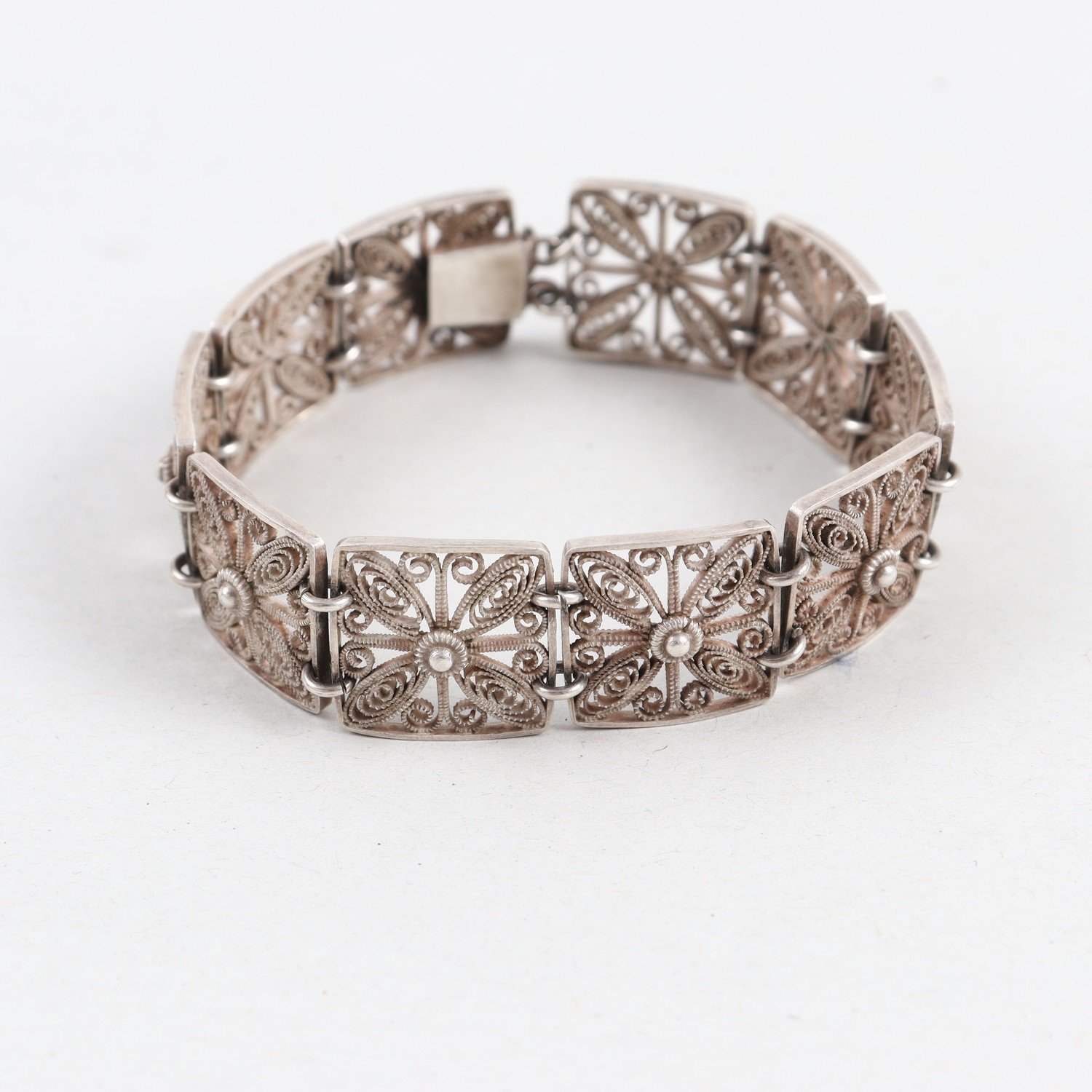 Armband, Silver, Vikt: 26,4g