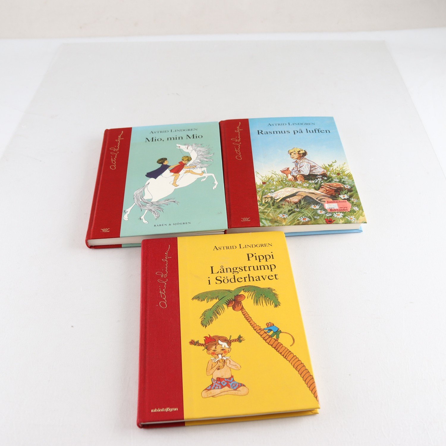 Astrid Lindgren, bokpaket med 3 volymer