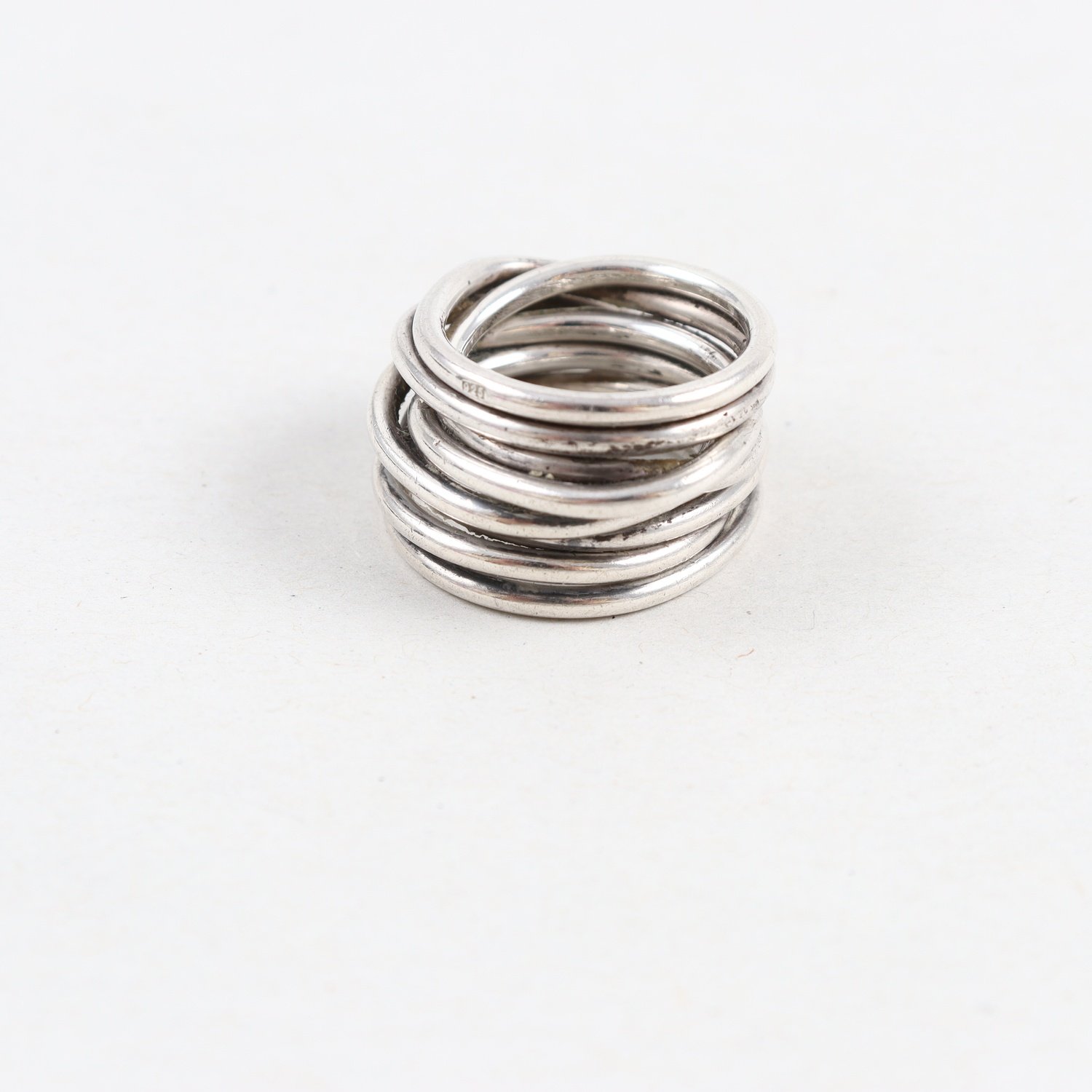 Ring, silver 925, vikt: 16,1g