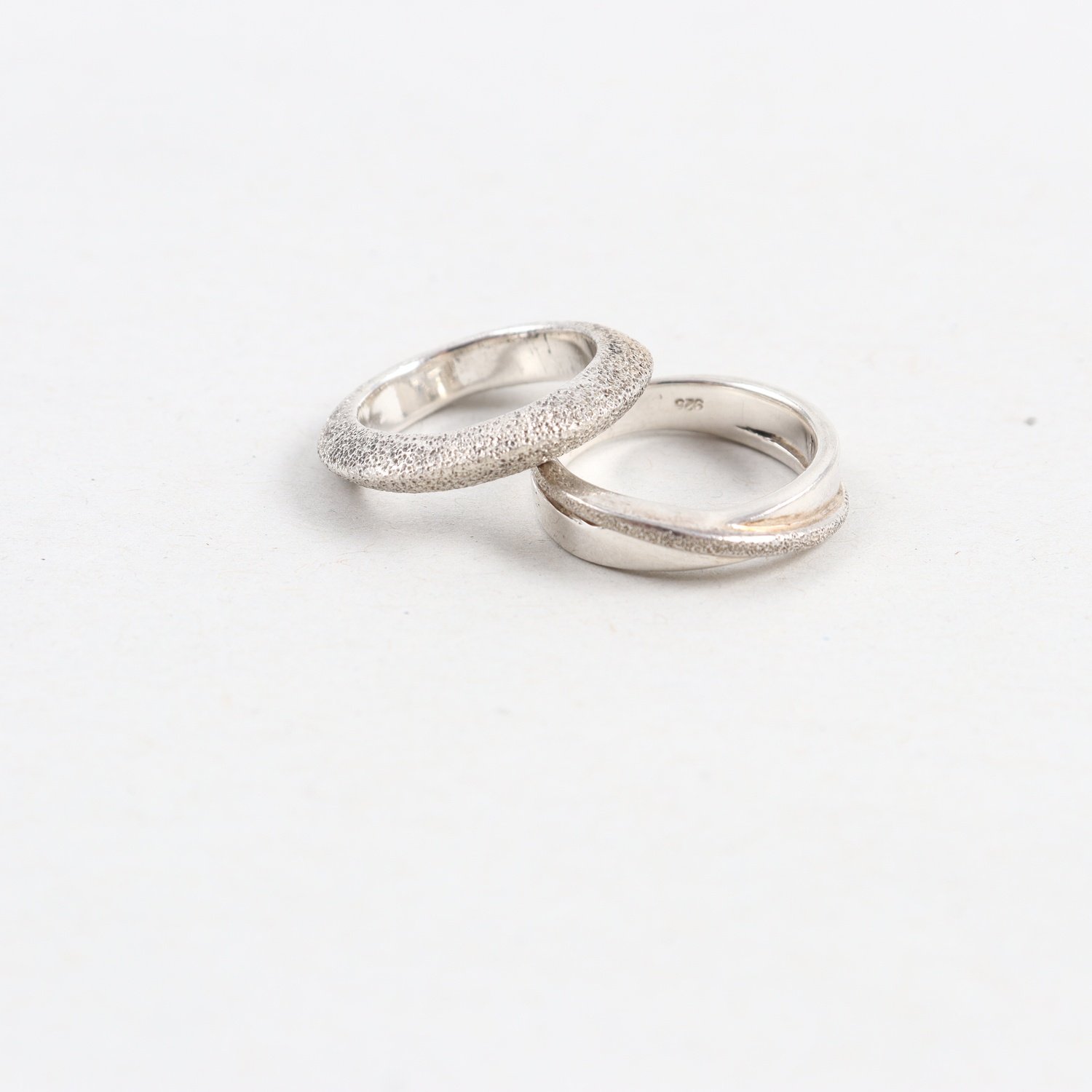 Ringar, silver 925, vikt: 9,3g